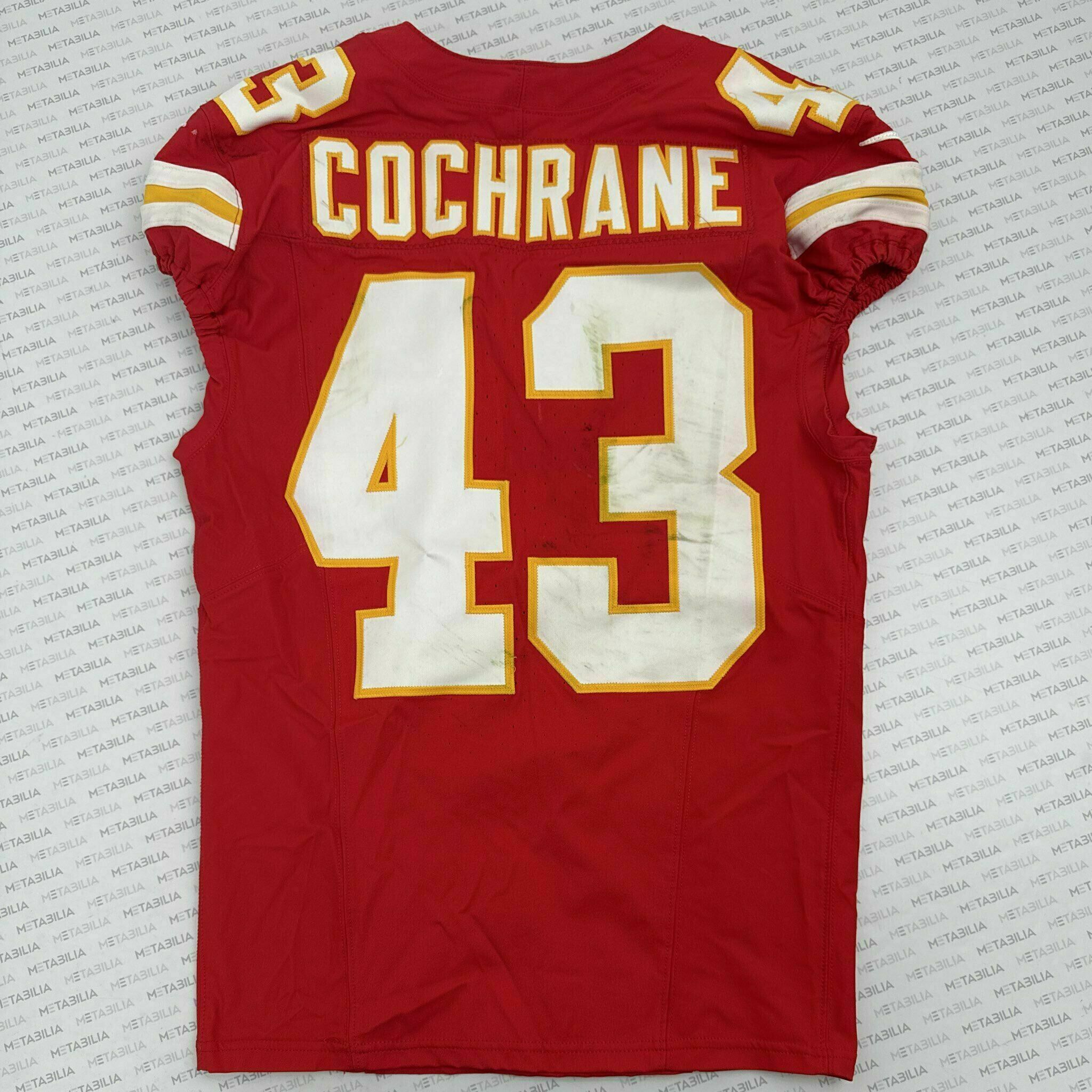 #33 Cochrane Game-Worn Jersey vs DEN
