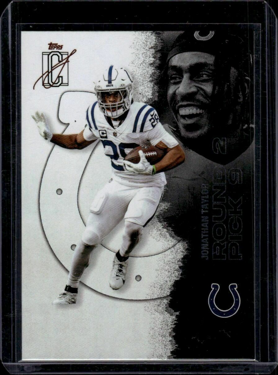 2025 Topps Signature Class Jonathan Taylor Veteran Class Trading Card
