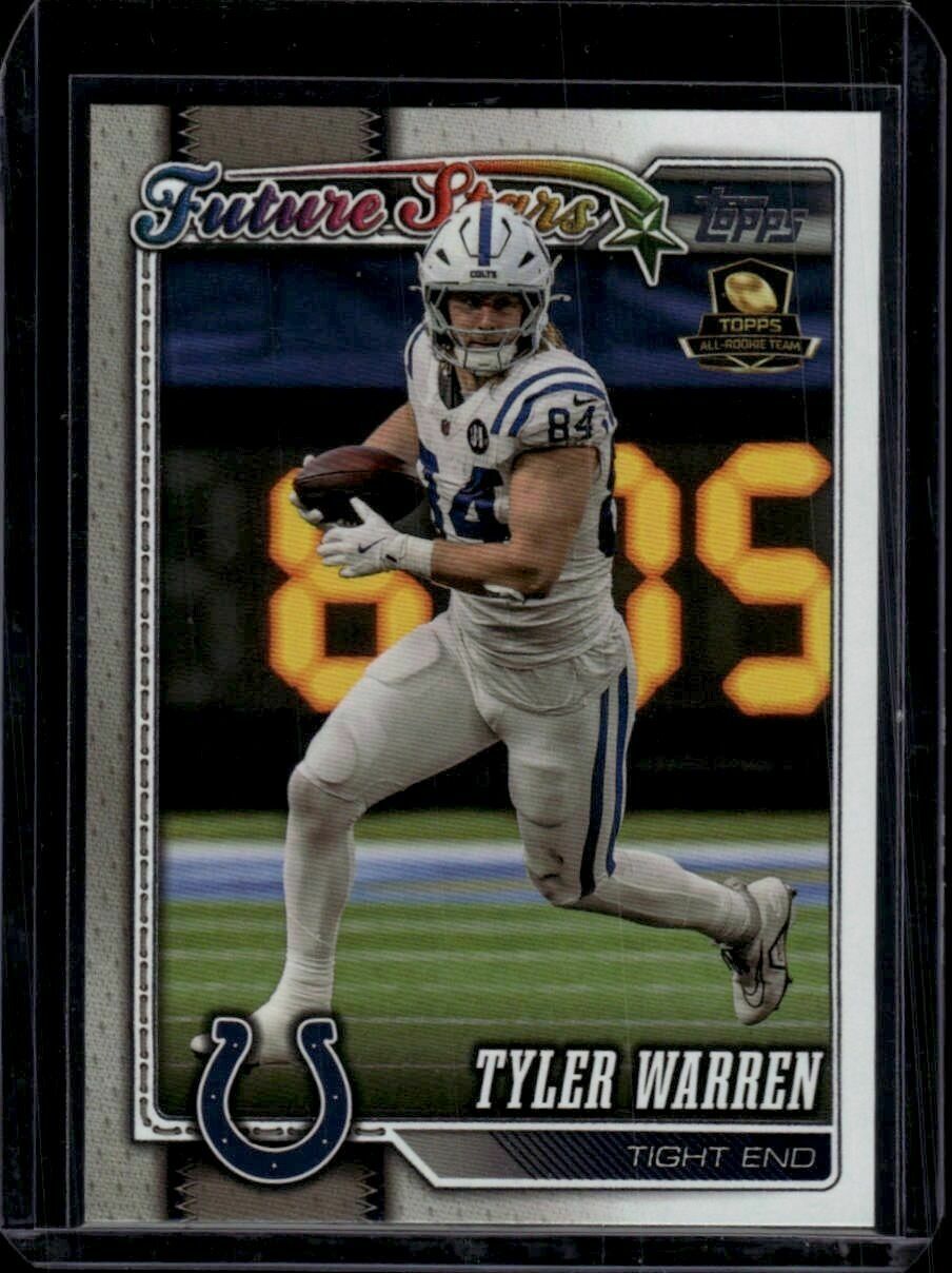 2026 Topps Flagship Tyler Warren Future Stars All Rookie Team Rookie Trading Card