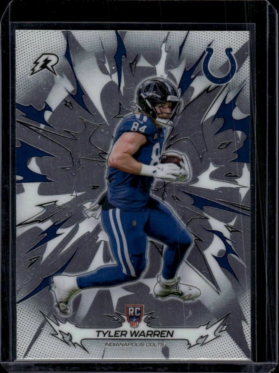 2025 Topps Resurgence Tyler Warren Shock Rookie Trading Card