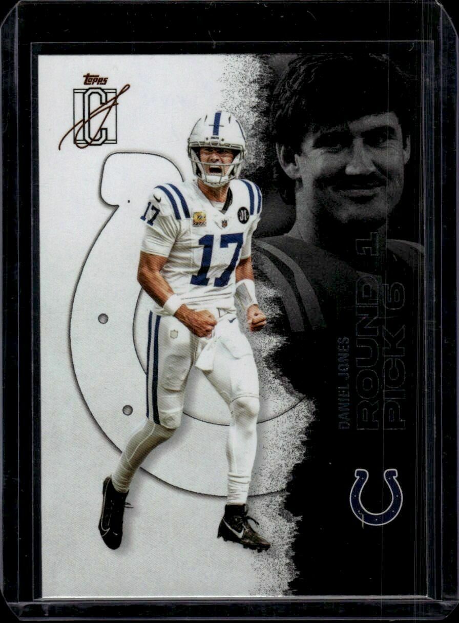 2025 Topps Signature Class Daniel Jones Veteran Class Trading Card