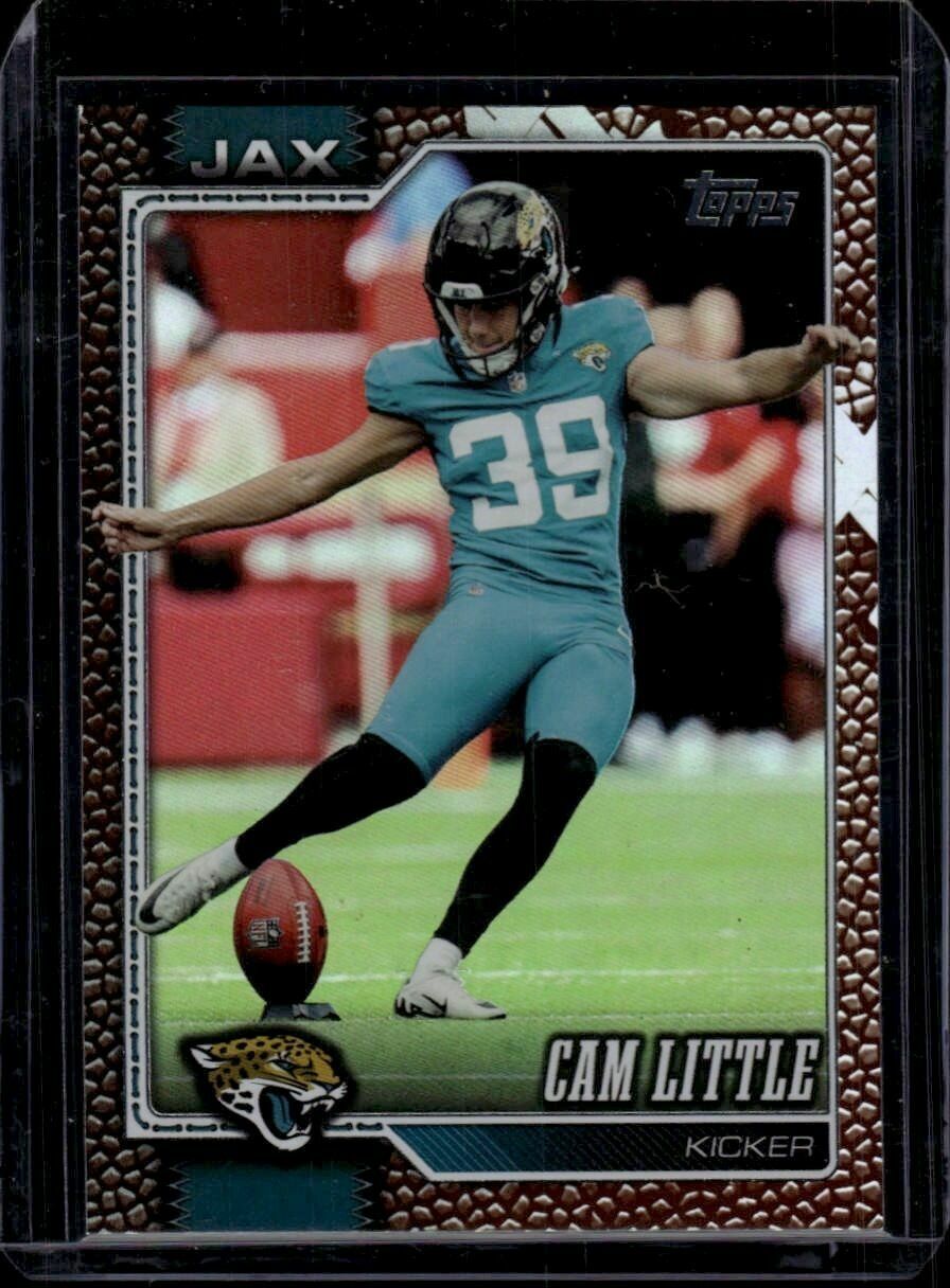 2026 Topps Flagship Cam Little Pigskin Foil Trading Card