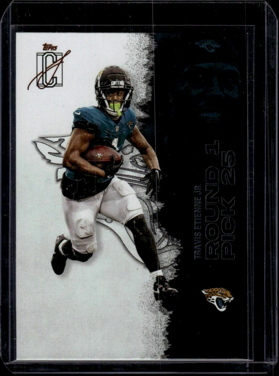 2025 Topps Signature Class Travis Etienne Jr. Veteran Class Trading Card