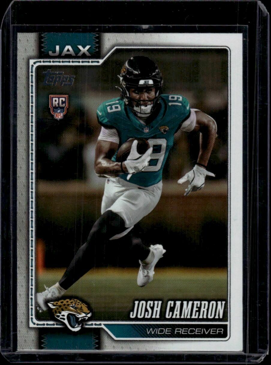 2026 Topps Flagship Josh Cameron Rookie Trading Card