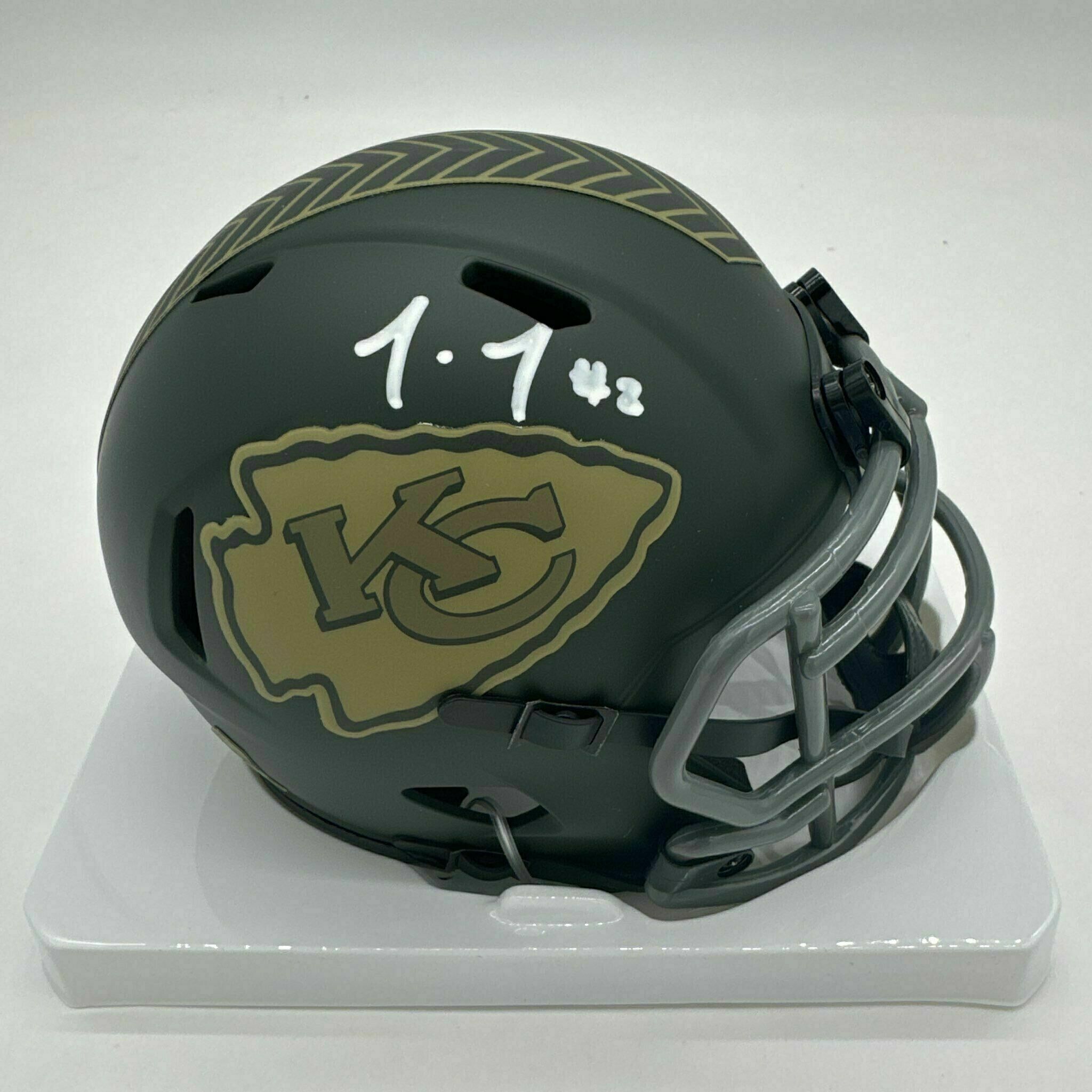 Tyquan Thornton Signed STS Mini Helmet