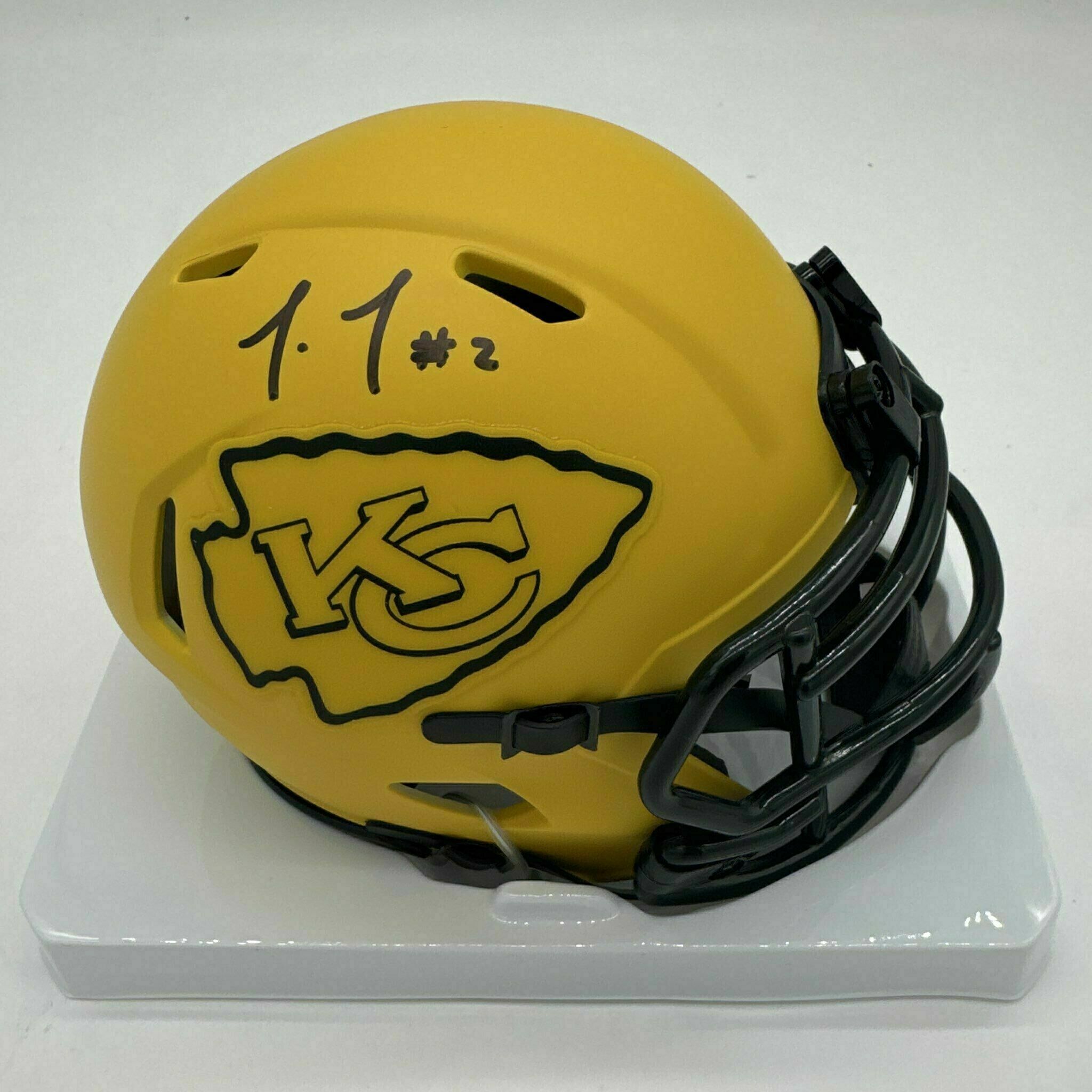 Tyquan Thornton Signed Rave Mini Helmet