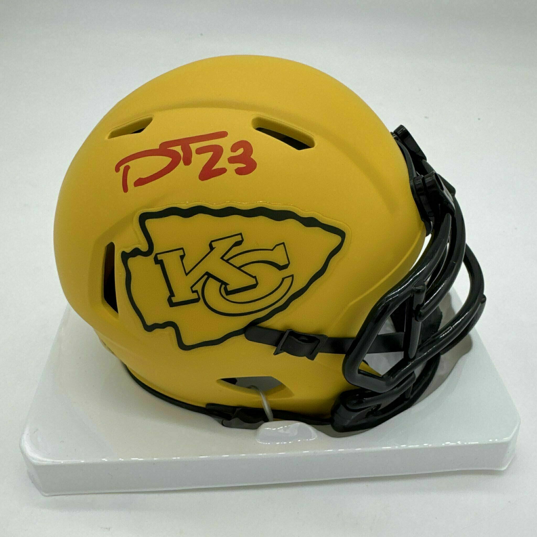 Drue Tranquill Signed Rave Mini Helmet