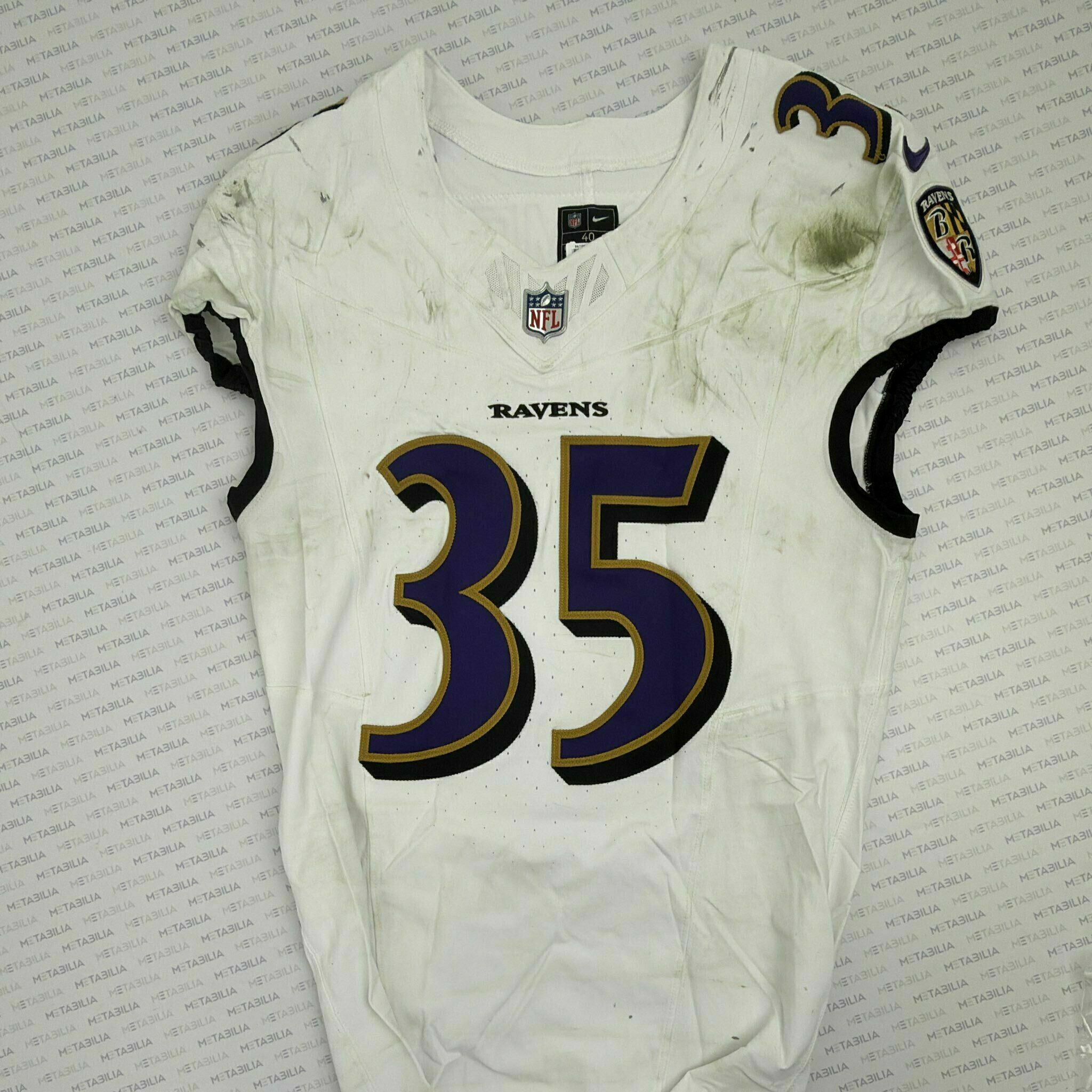 #35 Jake Hummel Game-Worn Jersey vs PIT
