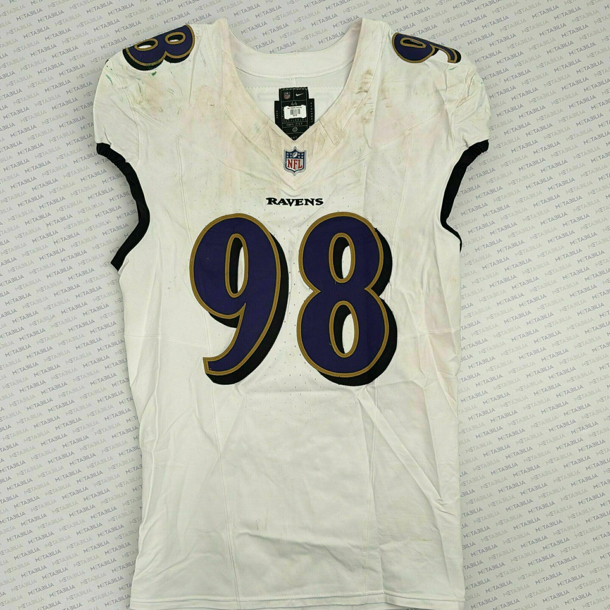 #98 Travis Jones Game-Worn Jersey vs GBP  25-26