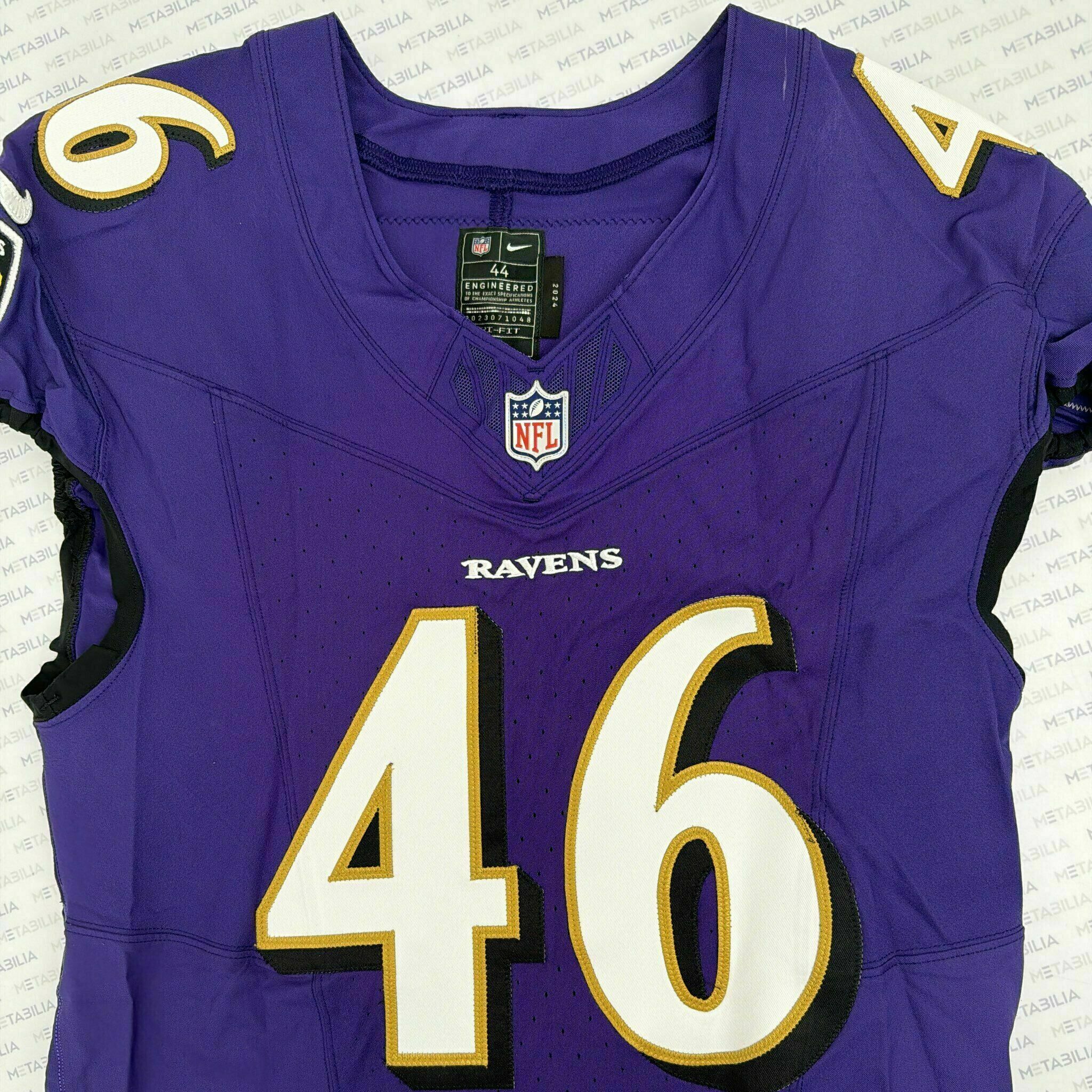 #46 Nick Moore Game-Worn Jersey vs CIN  25-26
