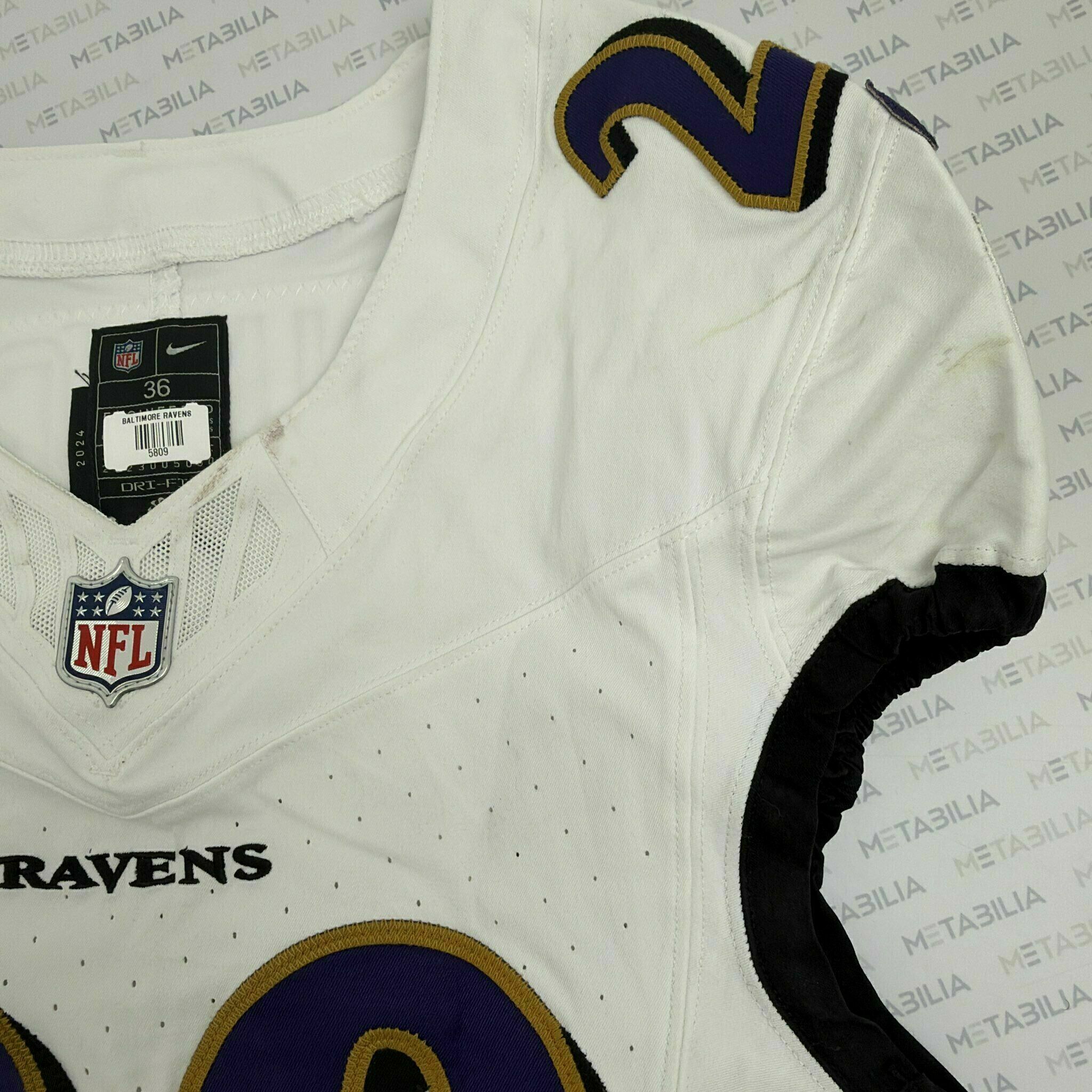 #29 Ar'Darius Washington Game-Worn Jersey vs GBP  25-26
