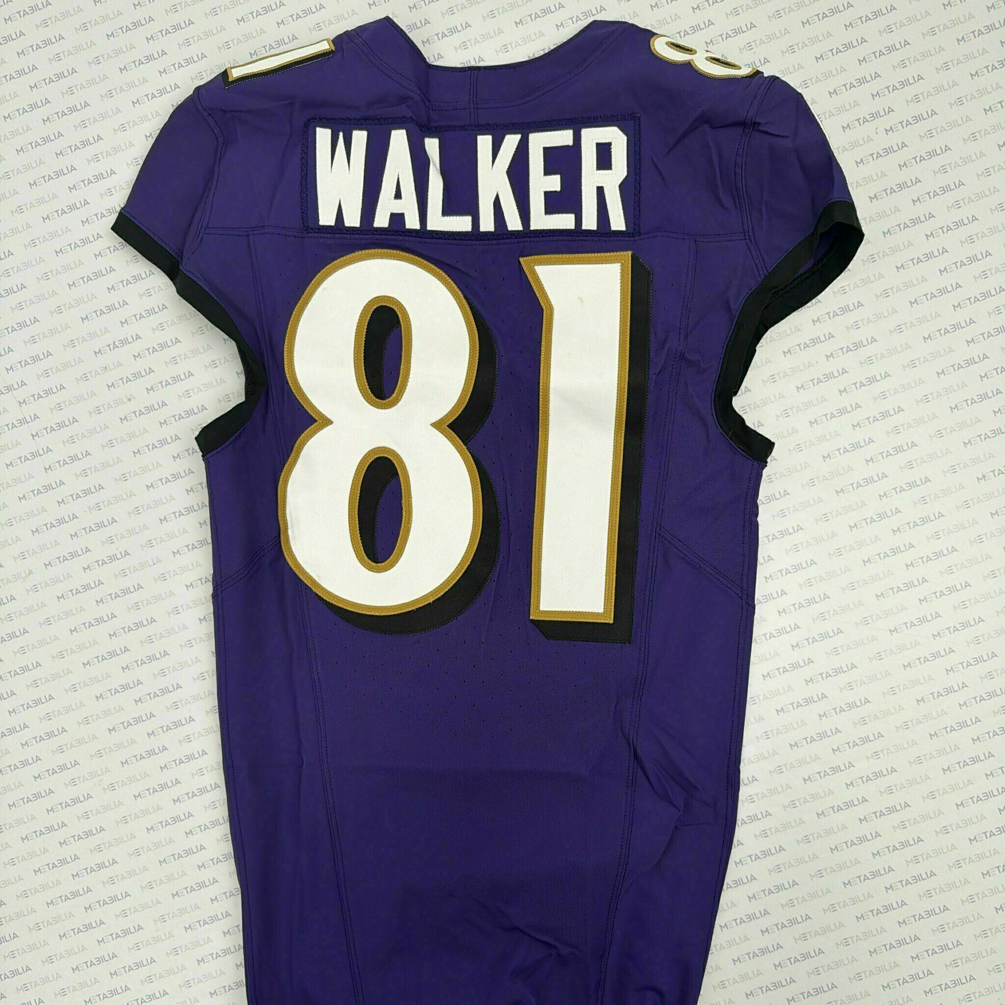 #81 Tez Walker Game-Worn Jersey vs CIN 25-26