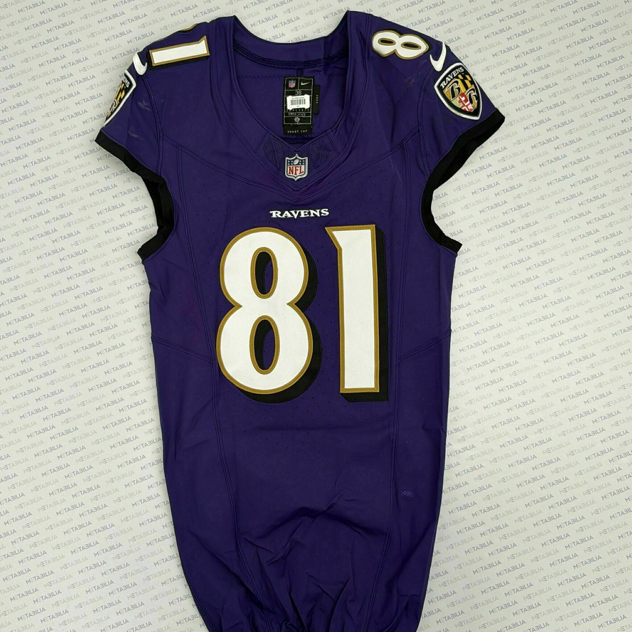 #81 Tez Walker Game-Worn Jersey vs CIN  25-26