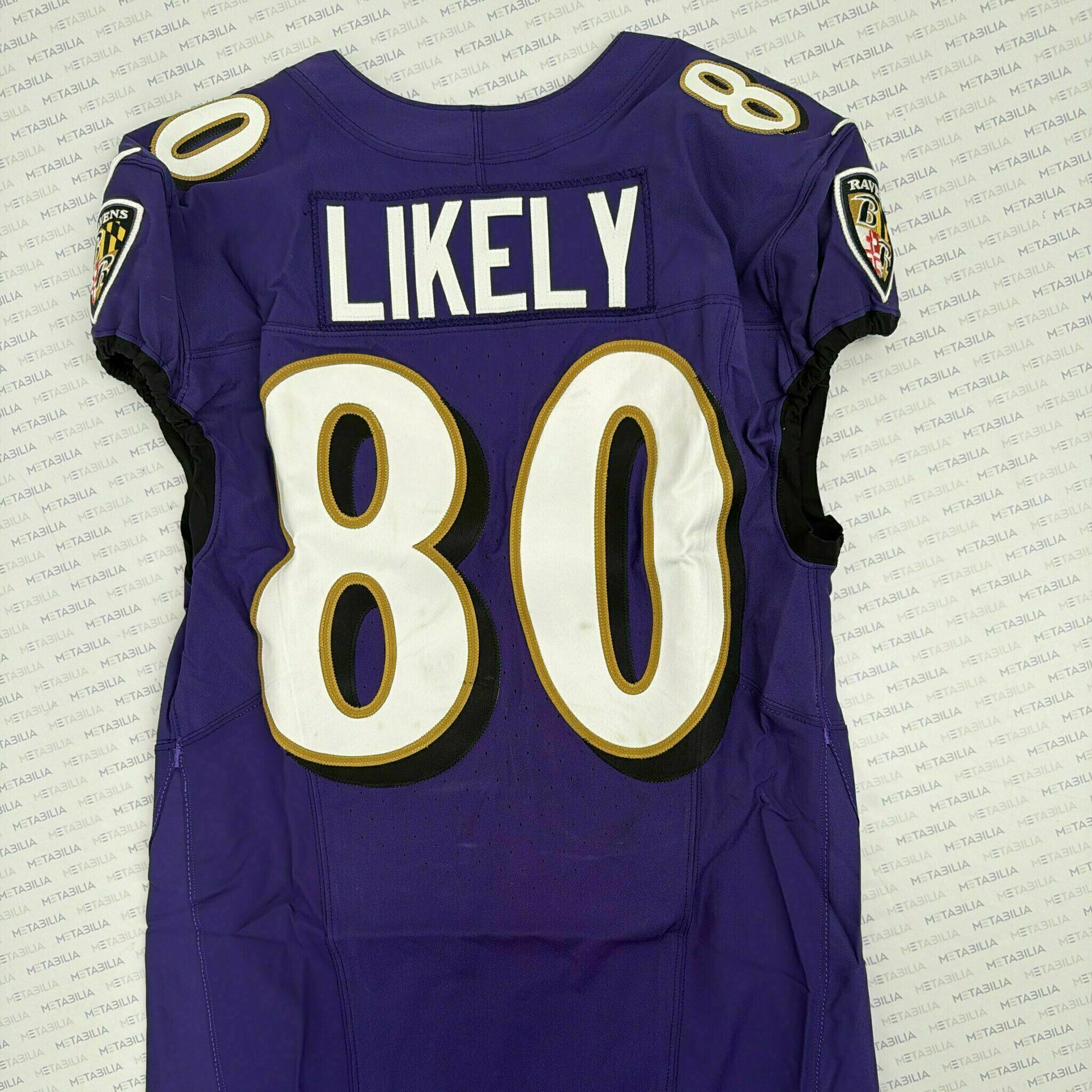 #80 Isaiah Likely Game-Worn Jersey vs PIT 25-26