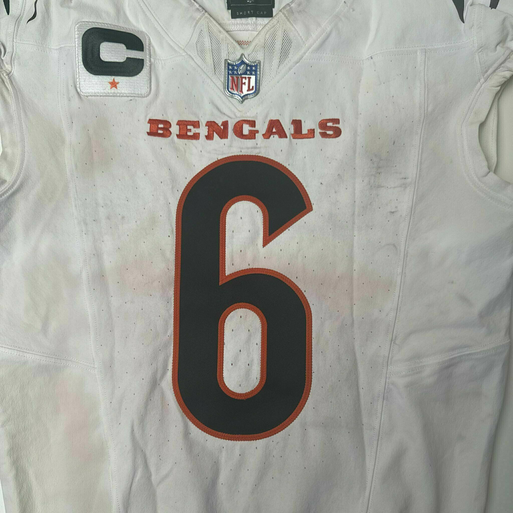 #6 Bryan Cook Game-Worn Jersey vs HOU