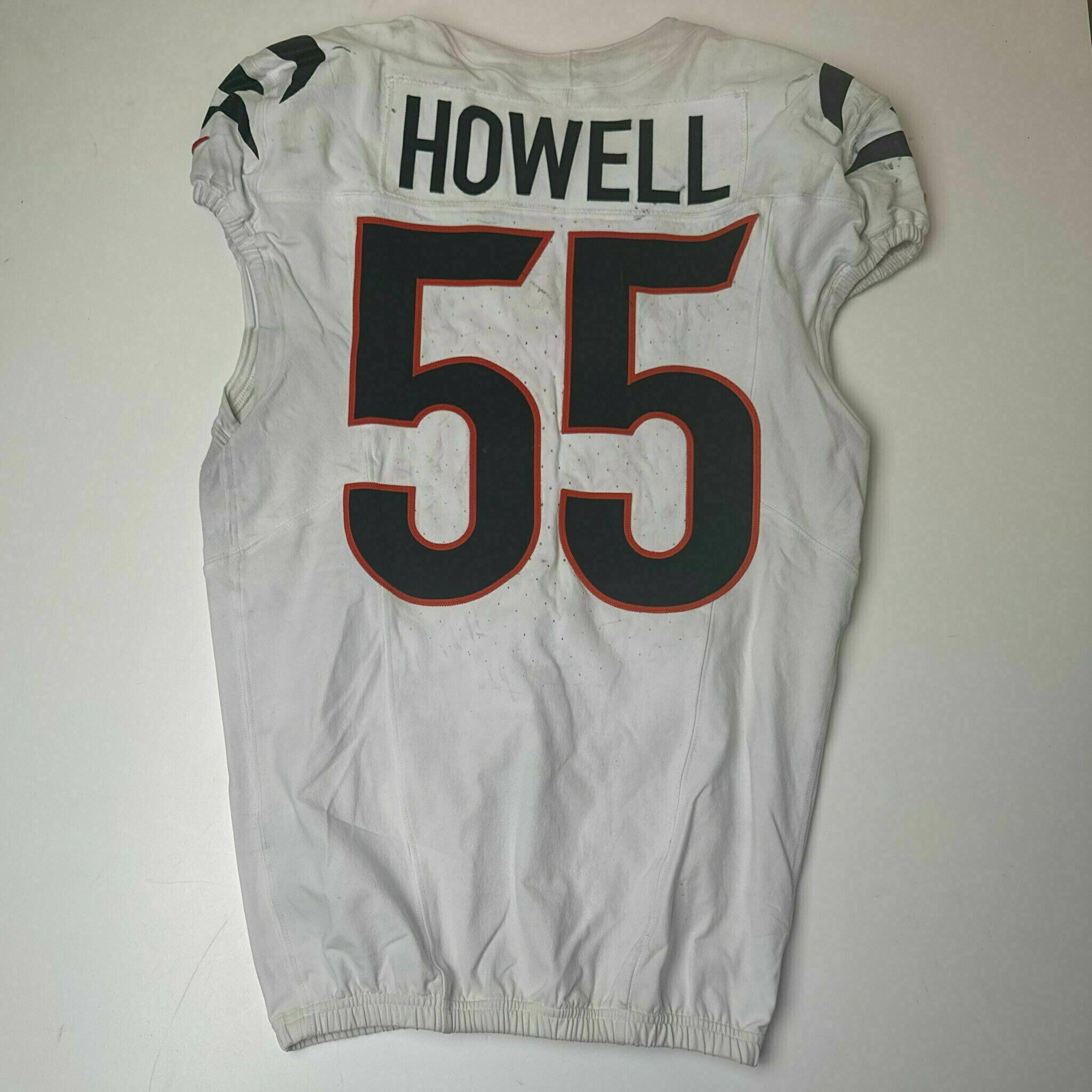 #55 Cashius Howell Game-Worn Jersey vs HOU