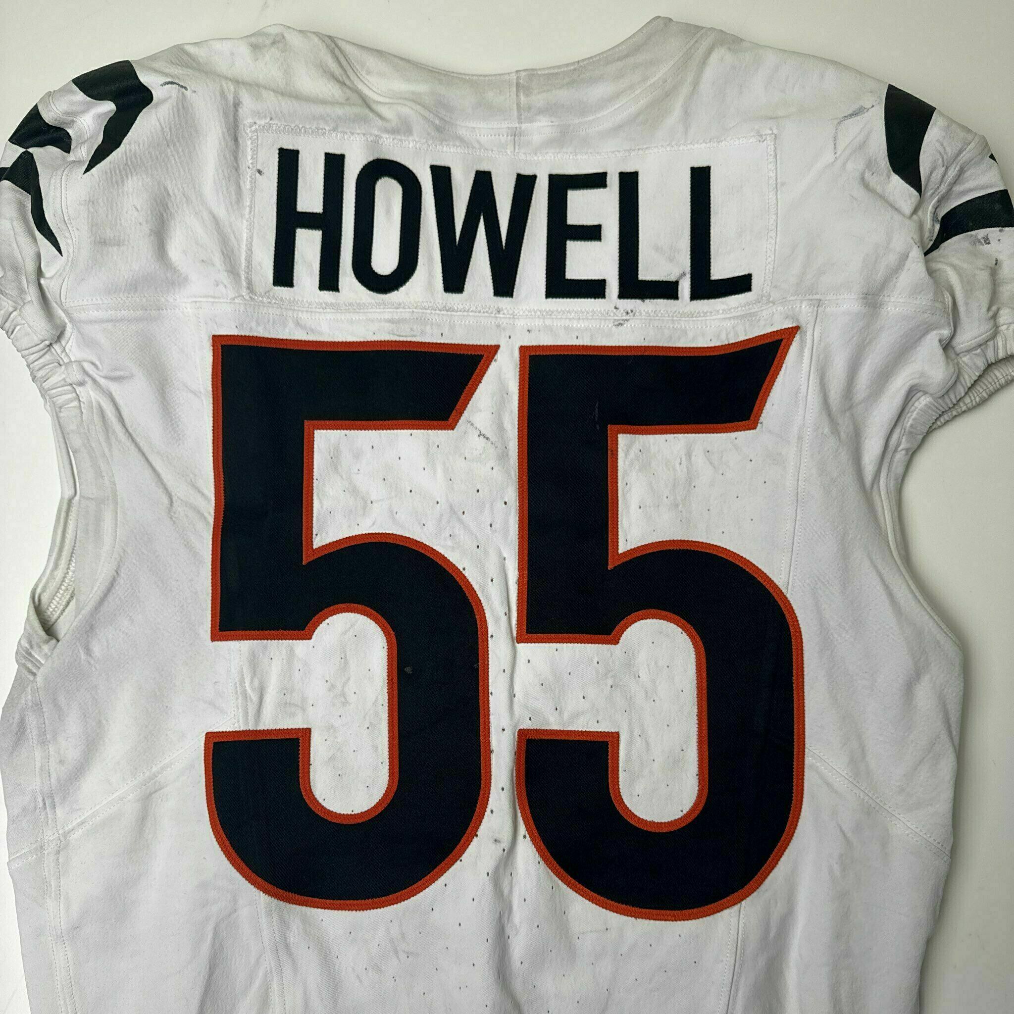 #55 Cashius Howell Game-Worn Jersey vs HOU