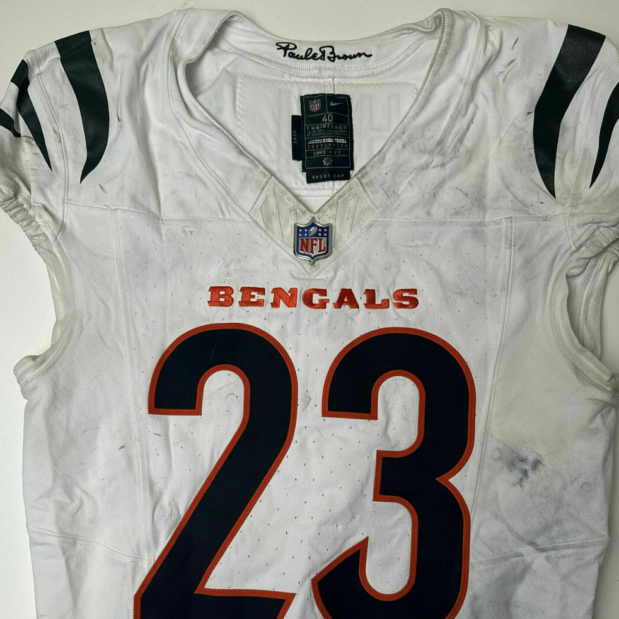 #23 Dax Hill Game-Worn Jersey vs HOU