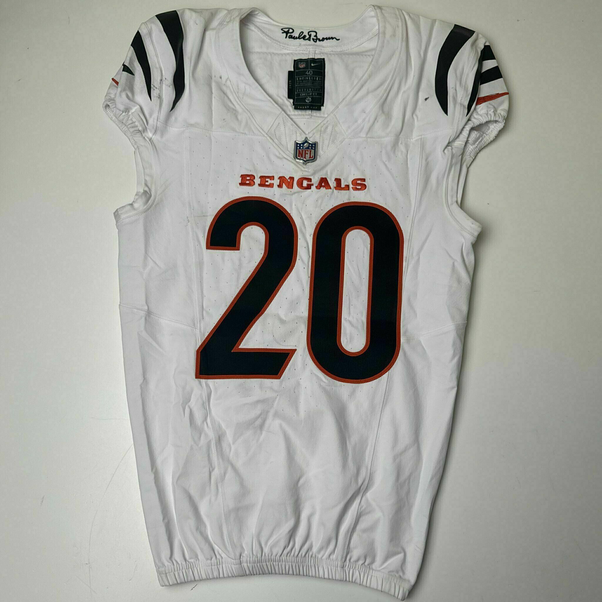 #20 Tacario Davis Game-Worn Jersey vs HOU