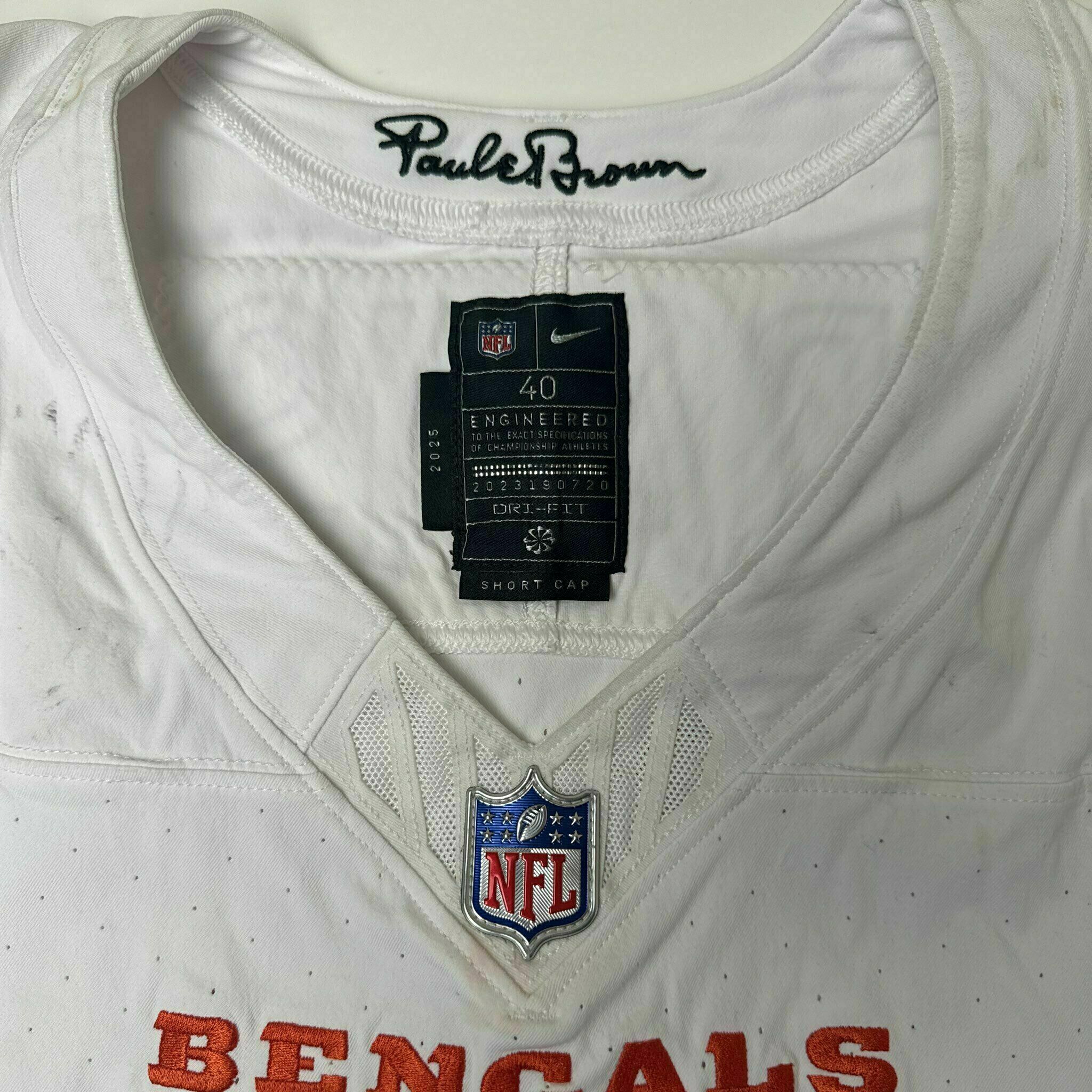 #20 Tacario Davis Game-Worn Jersey vs HOU