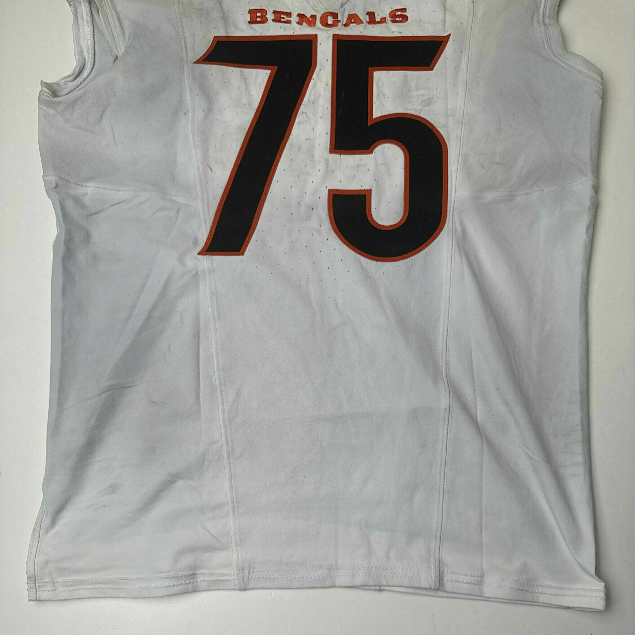 #75 Orlando Brown Game-Worn Jersey vs HOU