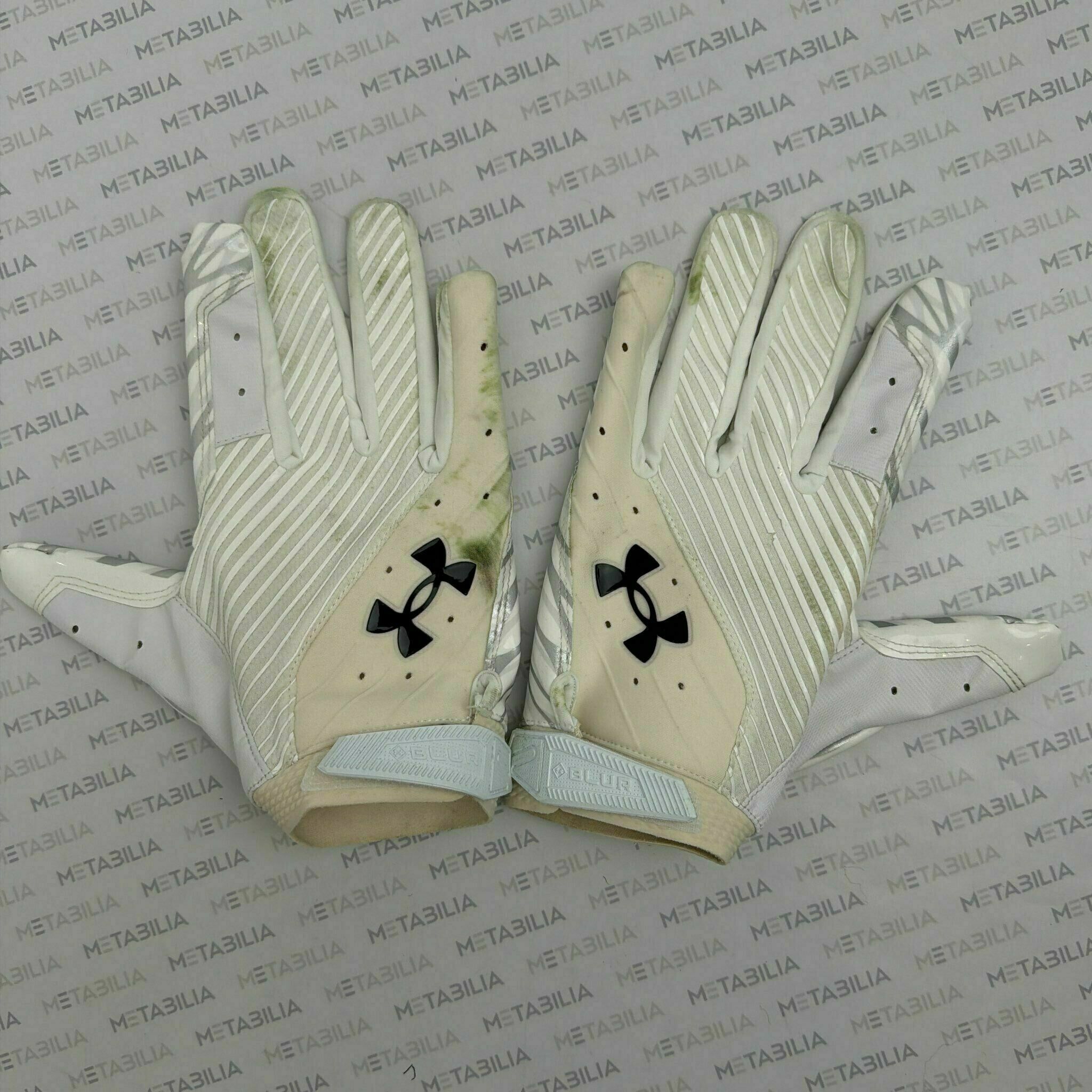 #4 Zay Flowers Game-Worn Gloves vs PIT  25-26 Season