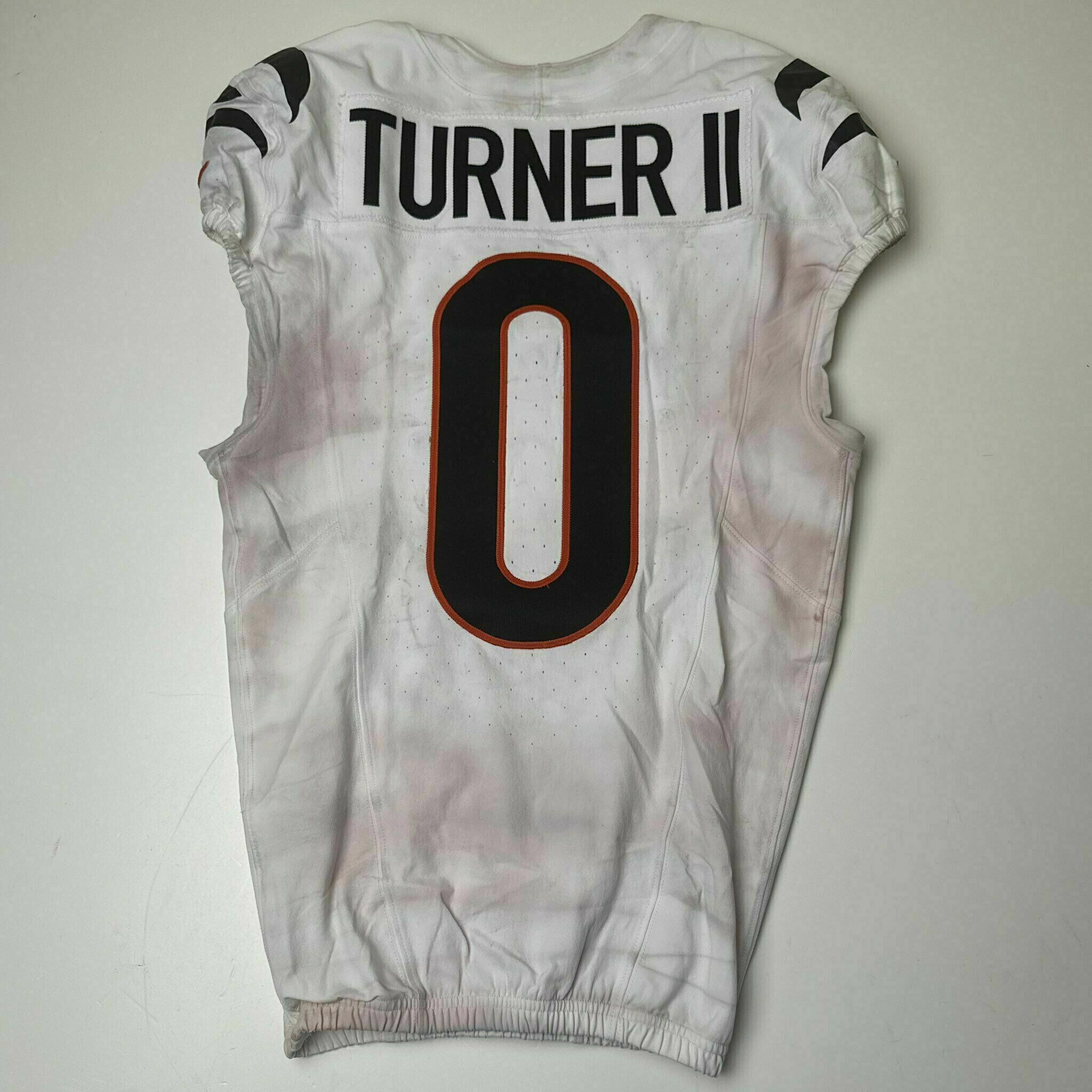 #0 DJ Turner II Game-Worn Jersey vs HOU
