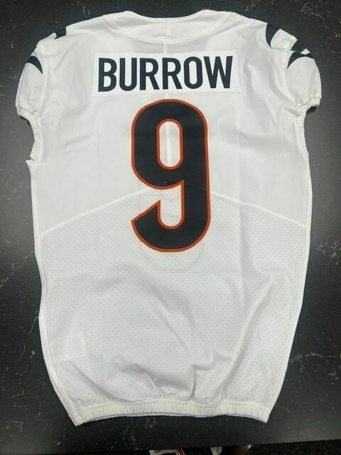 #9 Joe Burrow Team-Issued Jersey, white