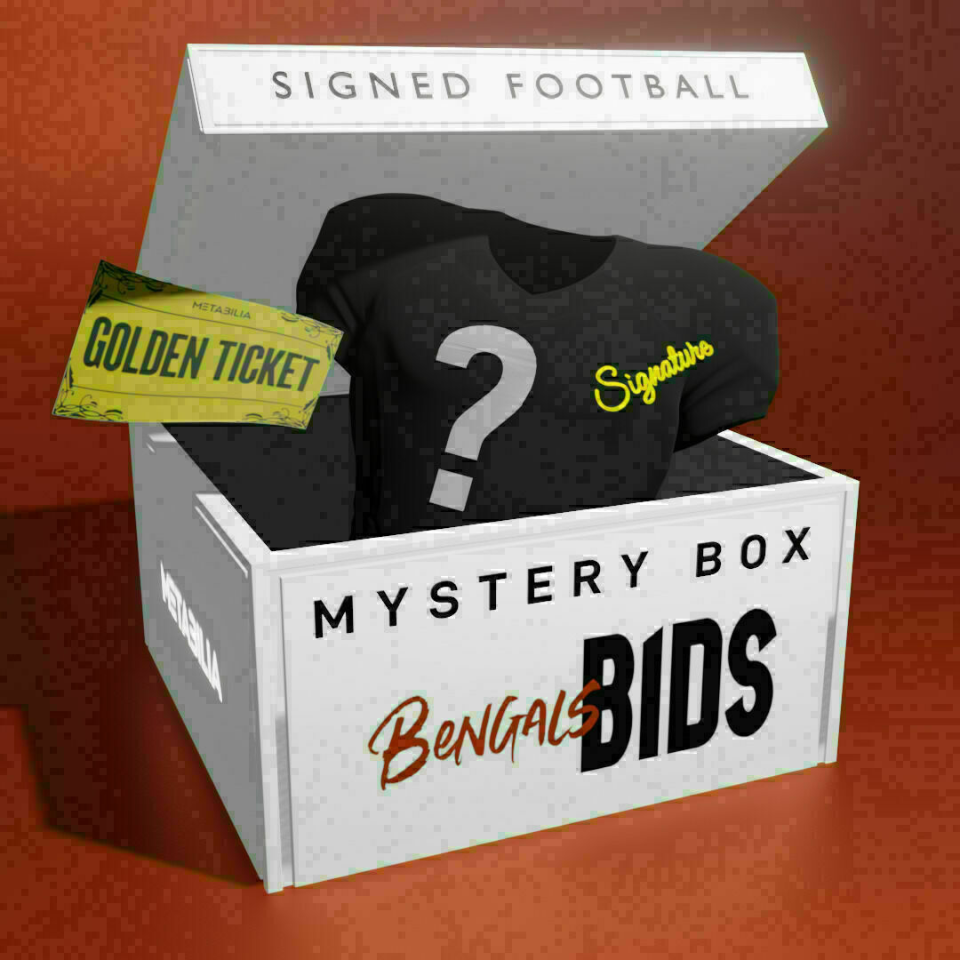 INSTANT MYSTERY - Signed Jersey or BURROW ISSUED JERSEY Mystery Series Incl 20 JA'MARR CHASE GOLDEN TIX