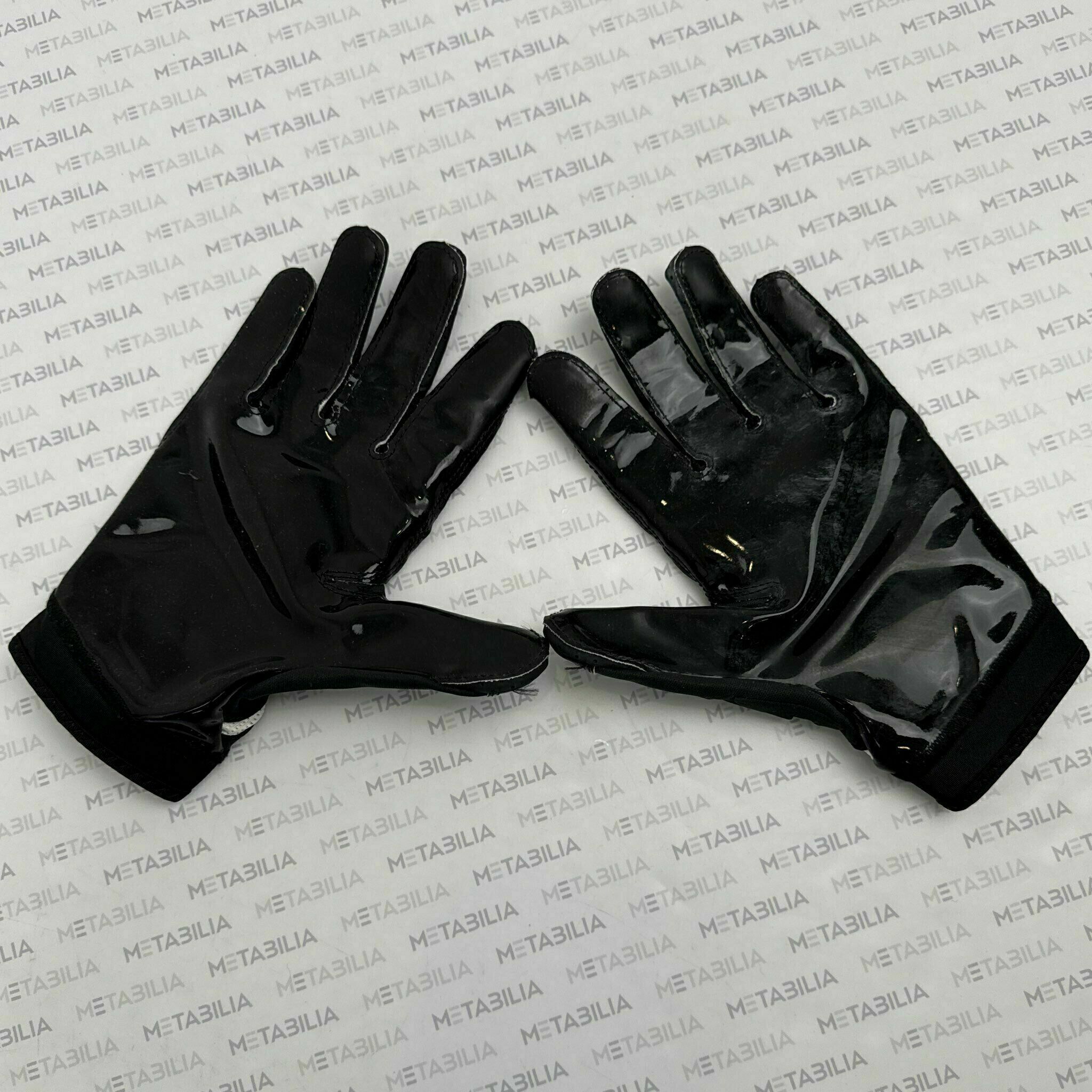 #39 Keondre Jackson Game-Worn Gloves, blk vs GBP 25-26
