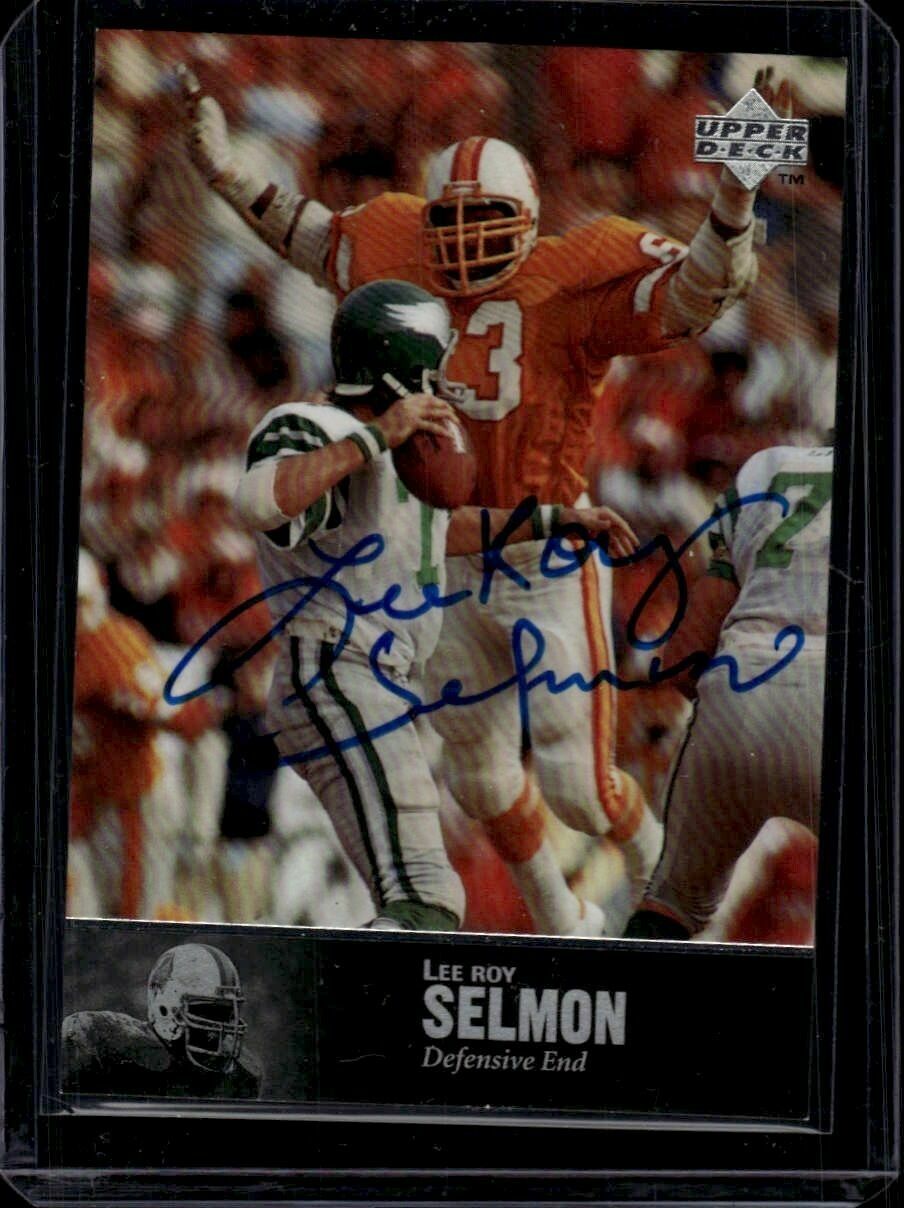 1997 Upper Deck Legends Lee Roy Selmon Autographs