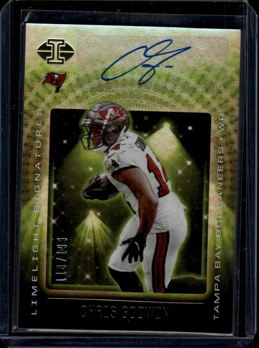 2021 Panini Illusions Chris Godwin Limelight Signatures /199 Autograph Trading Card