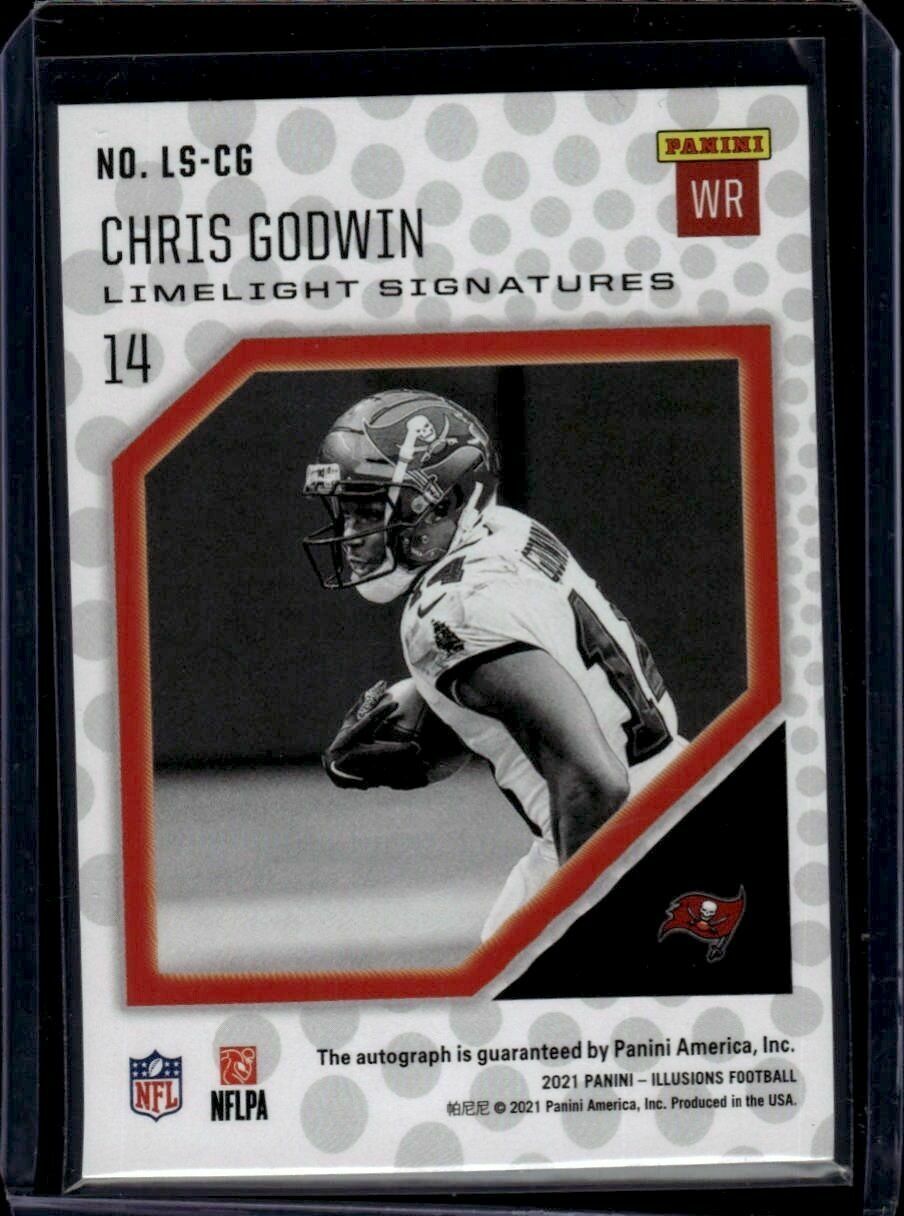 2021 Panini Illusions Chris Godwin Limelight Signatures /199 Autograph Trading Card