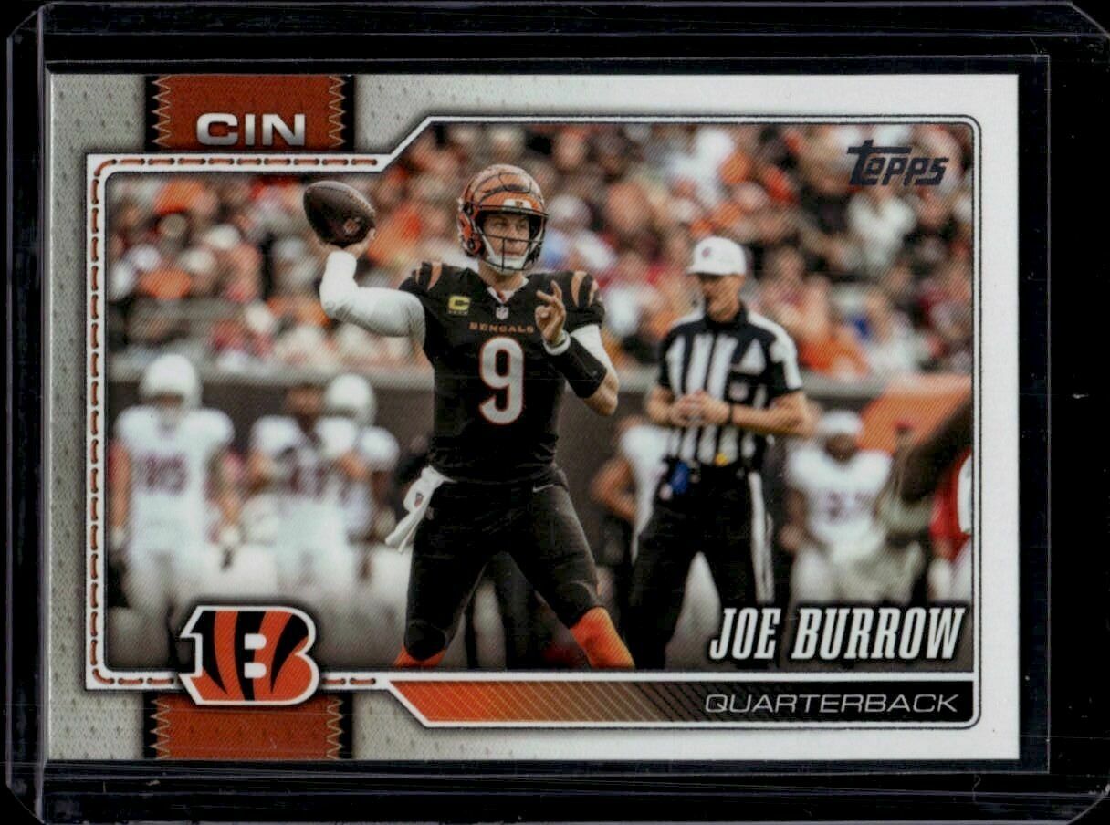 2026 Topps Flagship Joe Burrow Horizontal Trading Card