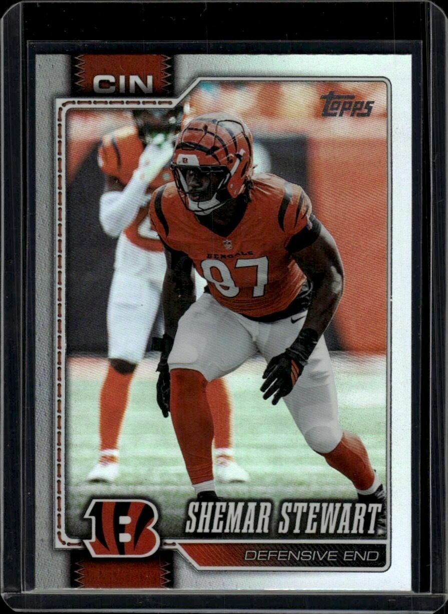 2026 Topps Flagship Shemar Stewart Silver Foil Rookie Trading Card