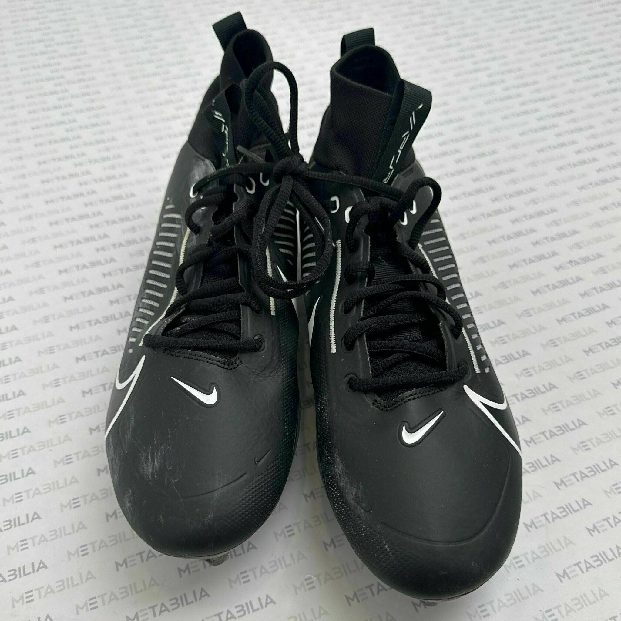 #57 Ravens Player Game-Worn Cleats, US Size 11.5