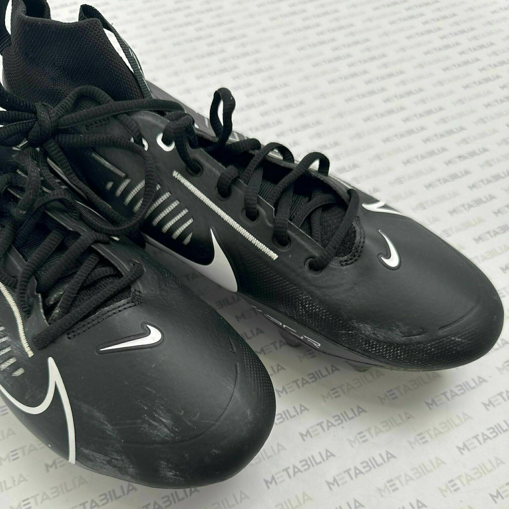 #57 Ravens Player Game-Worn Cleats, US Size 11.5