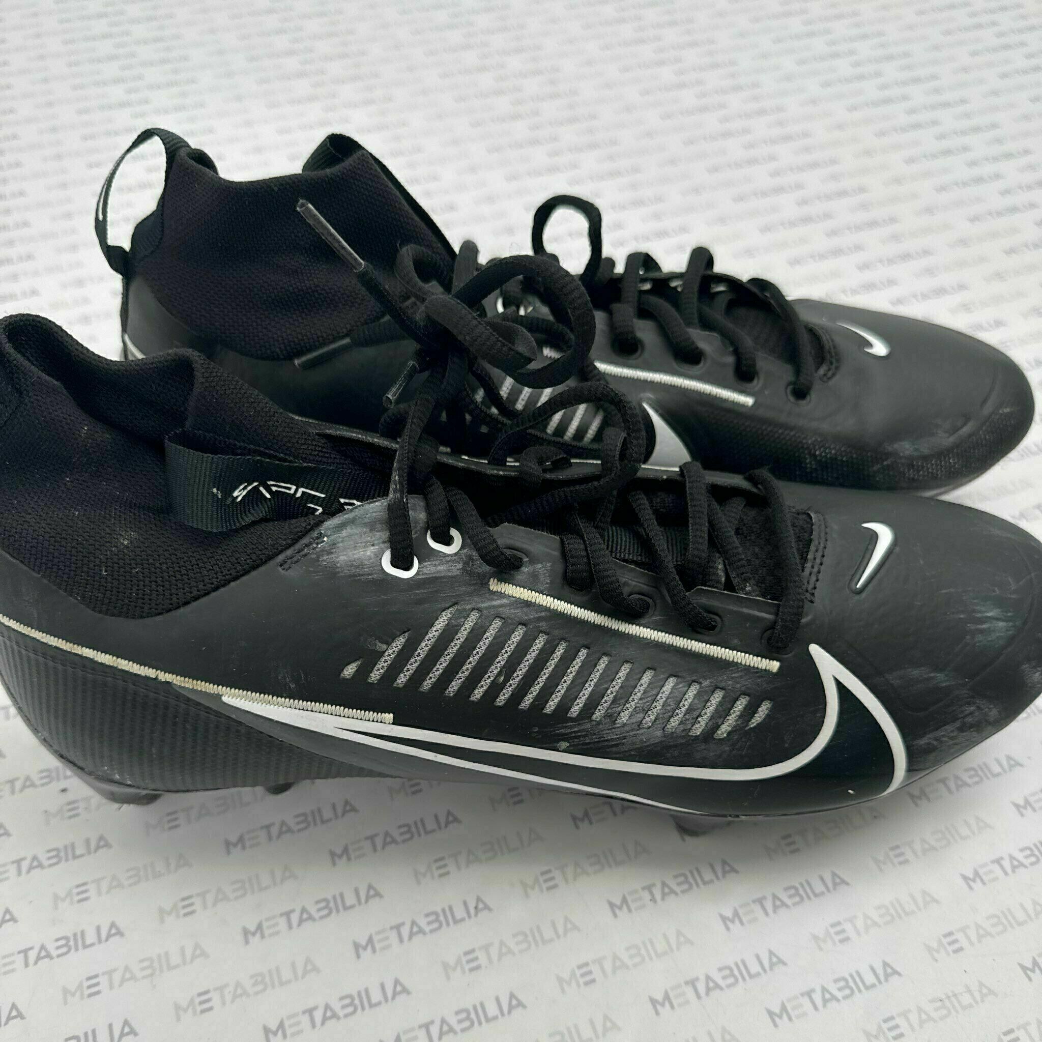 #57 Ravens Player Game-Worn Cleats, US Size 11.5