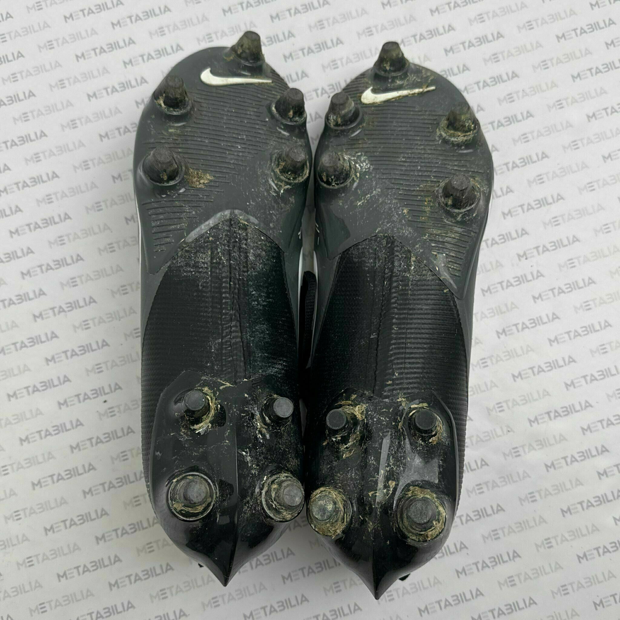 #57 Ravens Player Game-Worn Cleats, US Size 11.5