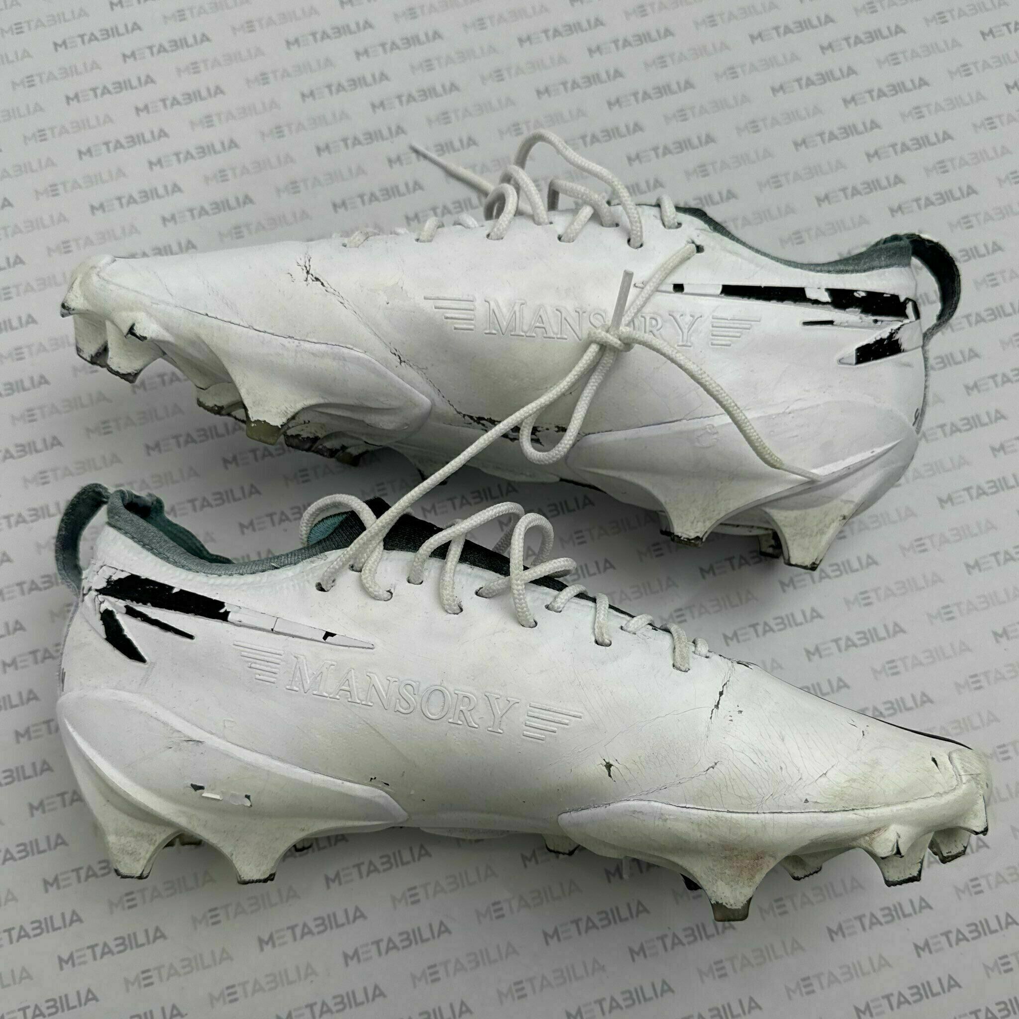#4 Zay Flowers Game-Worn Cleats, US Size 10.5