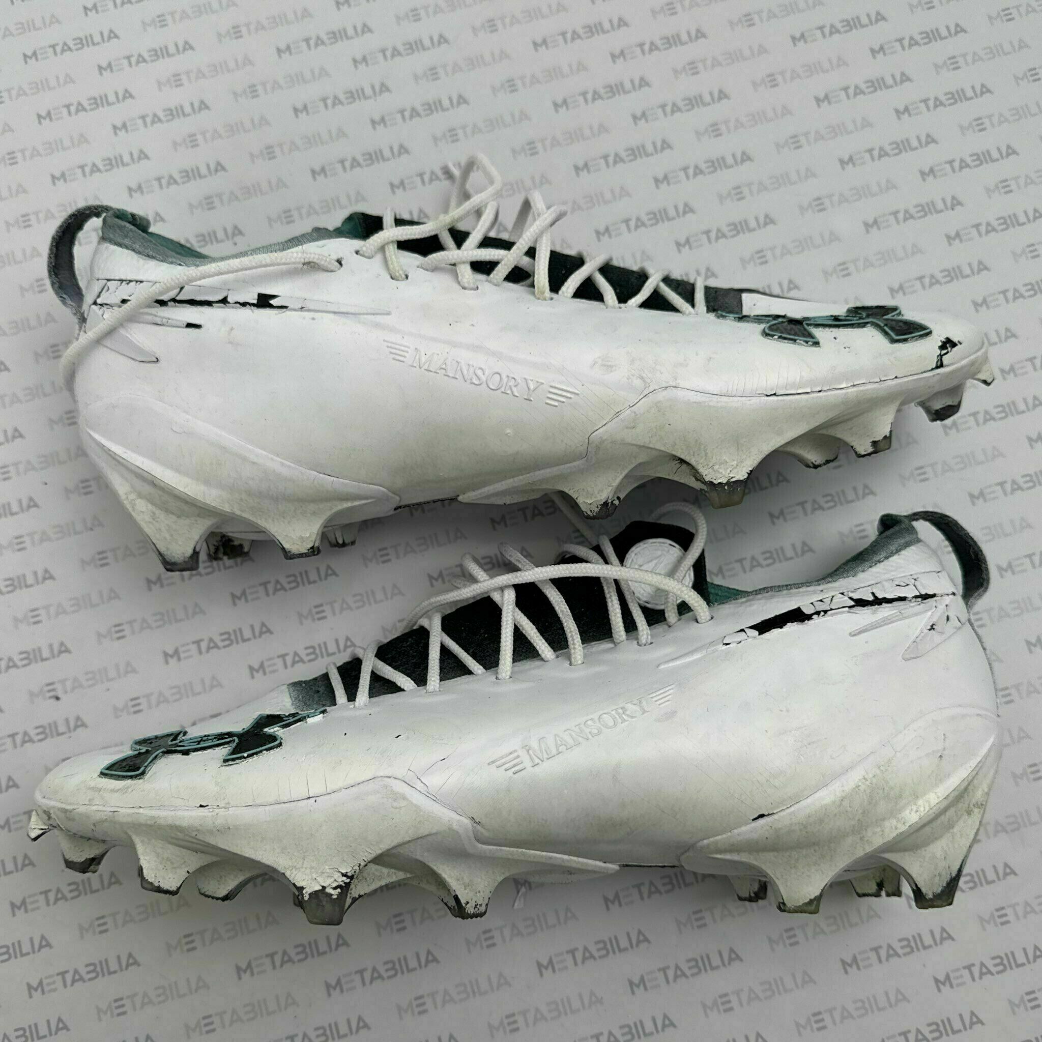 #4 Zay Flowers Game-Worn Cleats, US Size 10.5