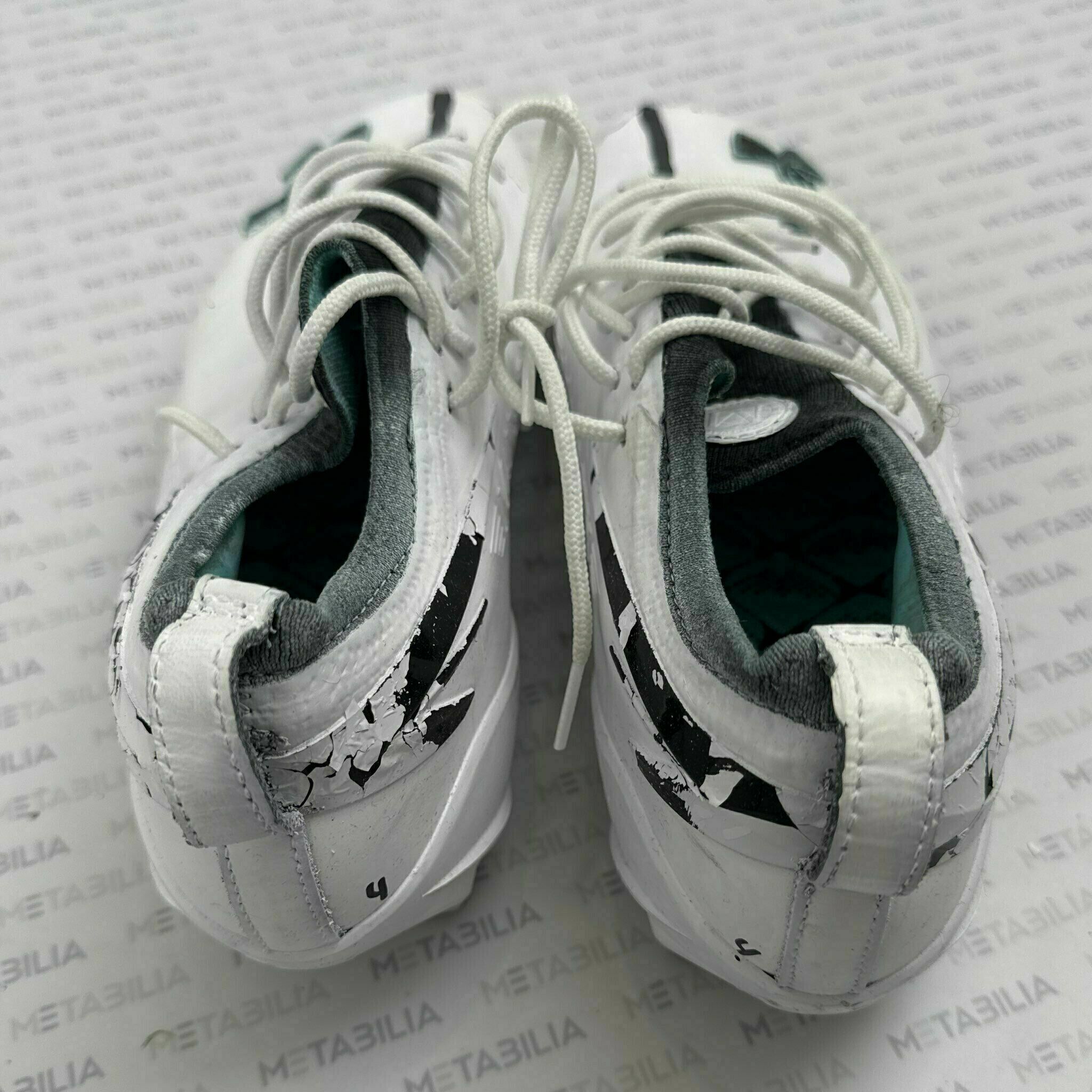 #4 Zay Flowers Game-Worn Cleats, US Size 10.5