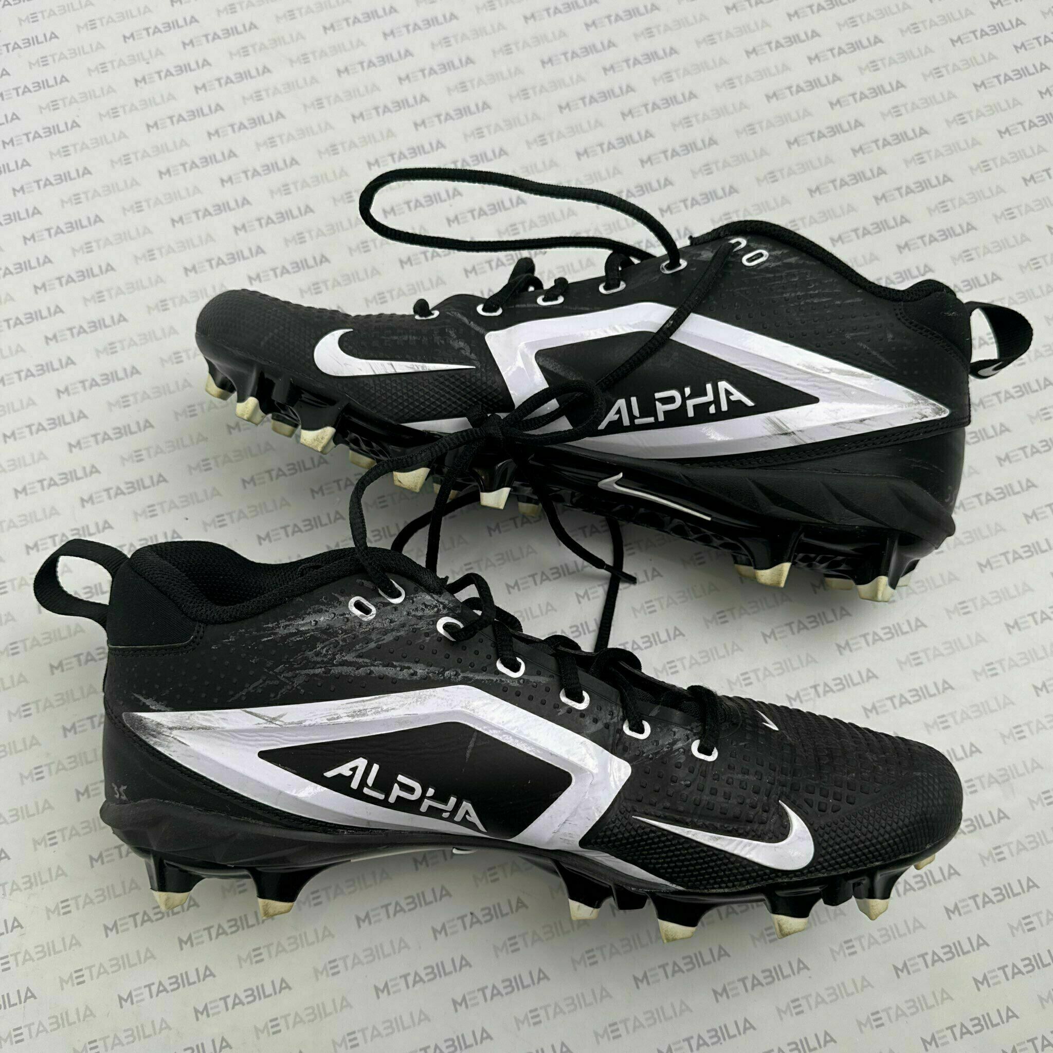 #35 Ravens Player Game-Worn Cleats, US Size 11.5