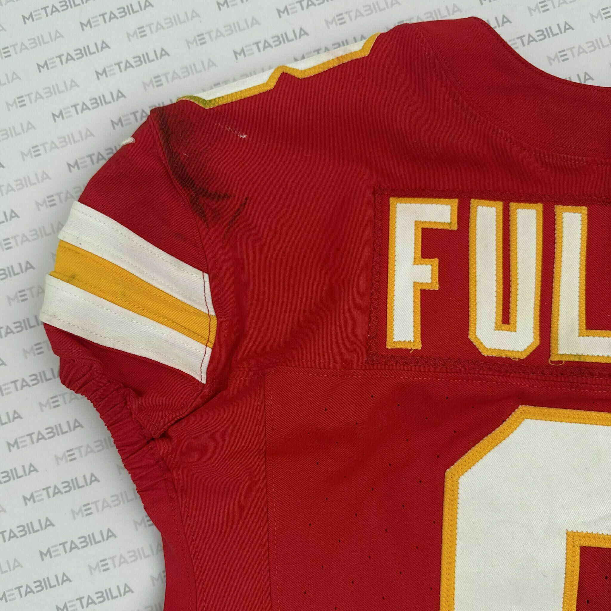 #8 FULTON Game-Worn Jersey vs Colts