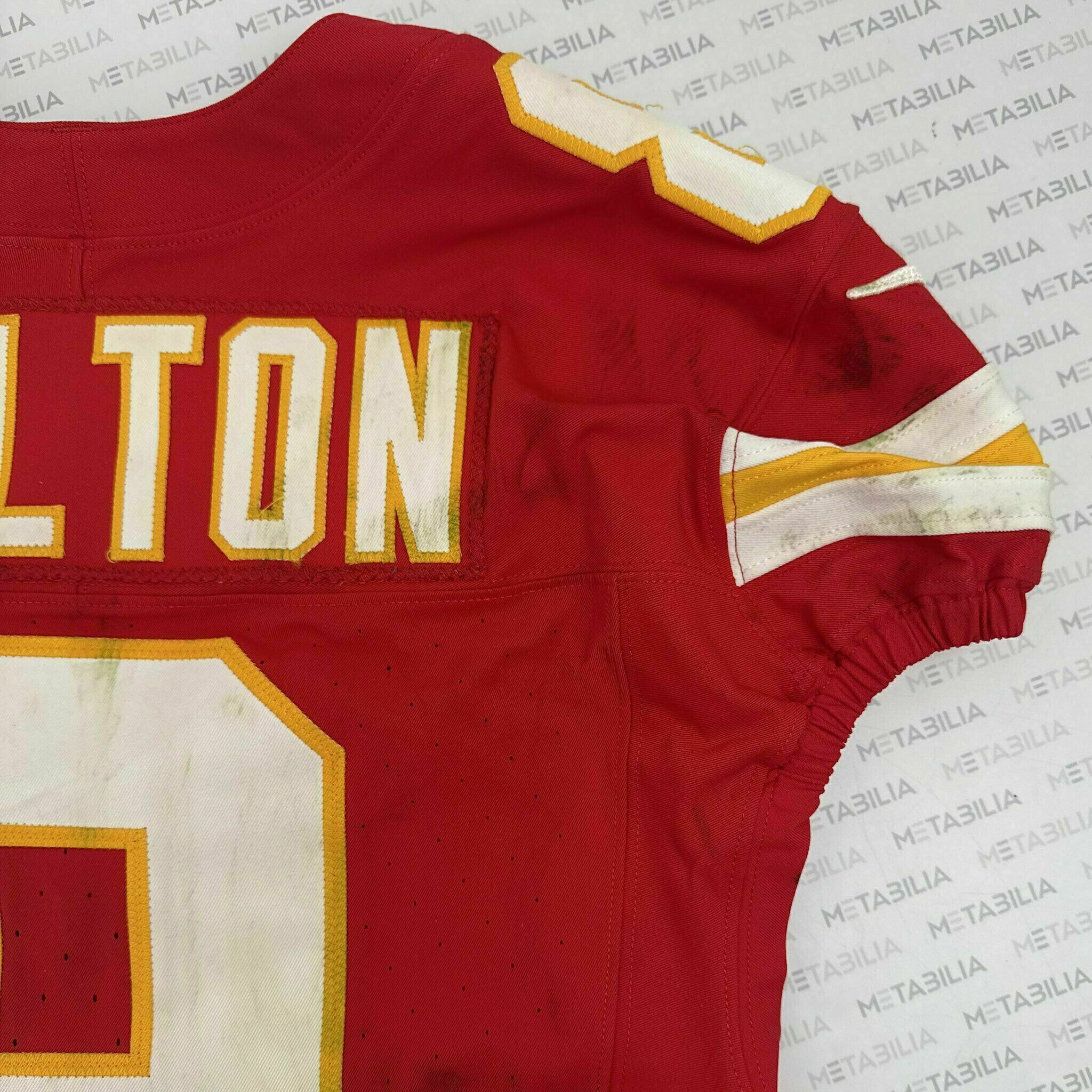 #8 FULTON Game-Worn Jersey vs Colts