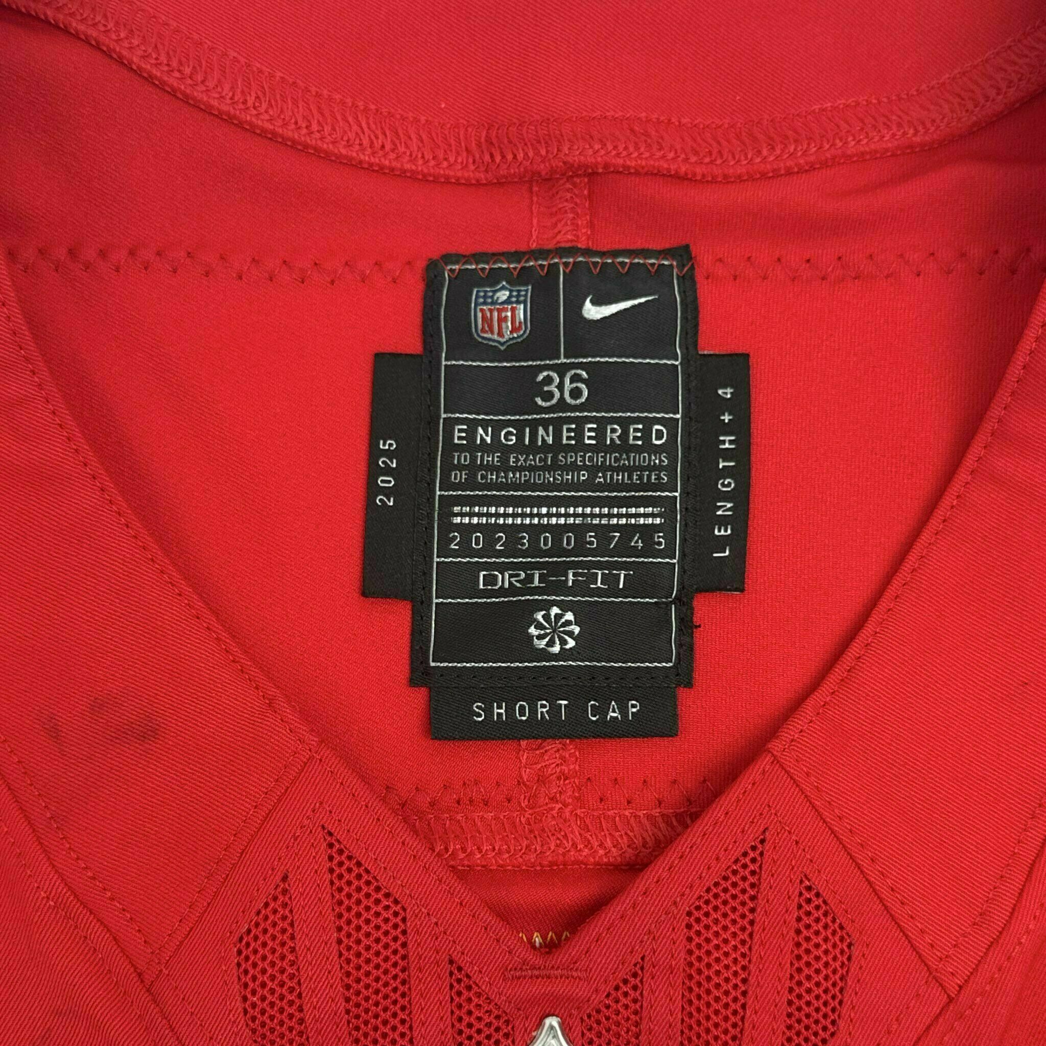 #8 FULTON Game-Worn Jersey vs Colts