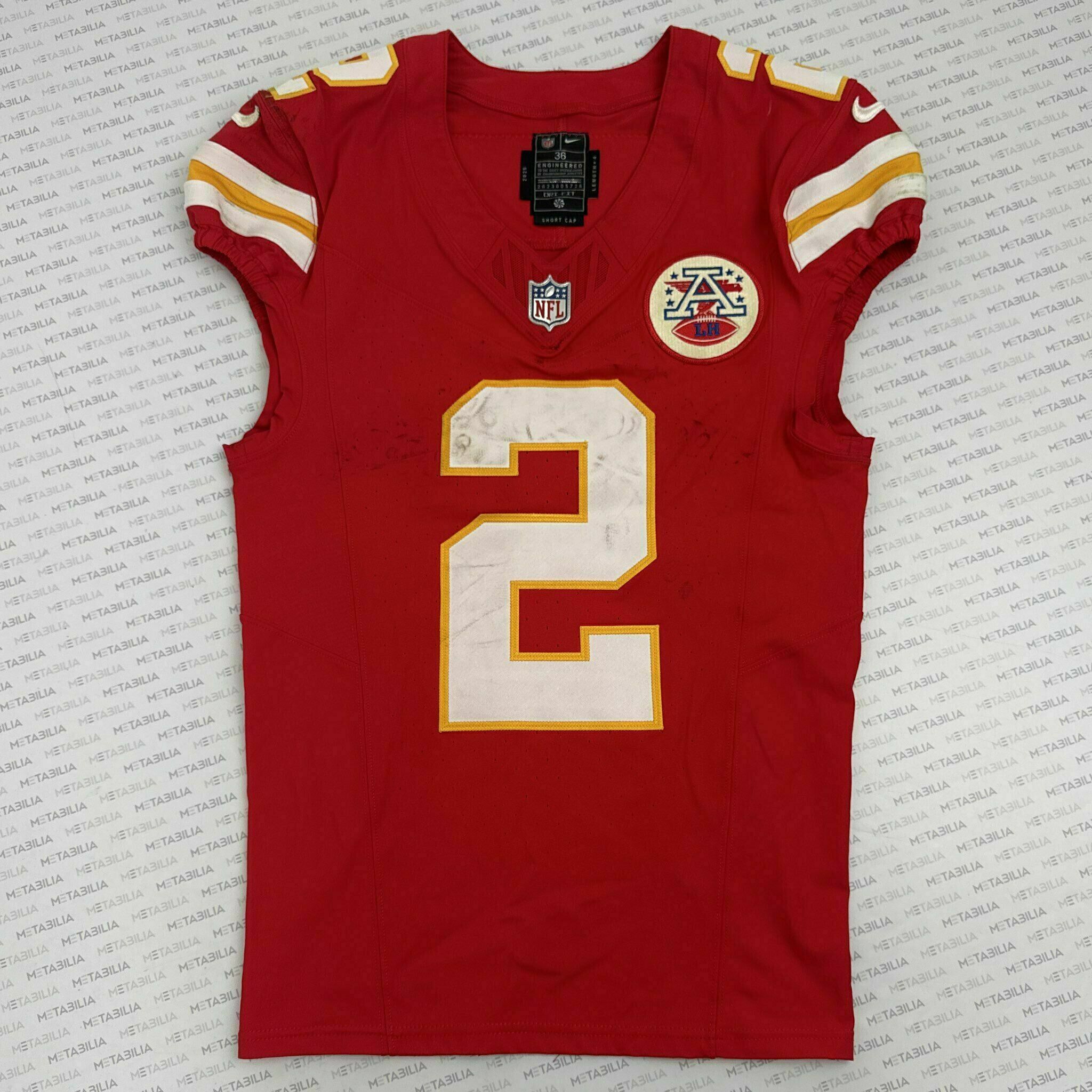 #2 THORNTON Game-Worn Jersey vs Colts