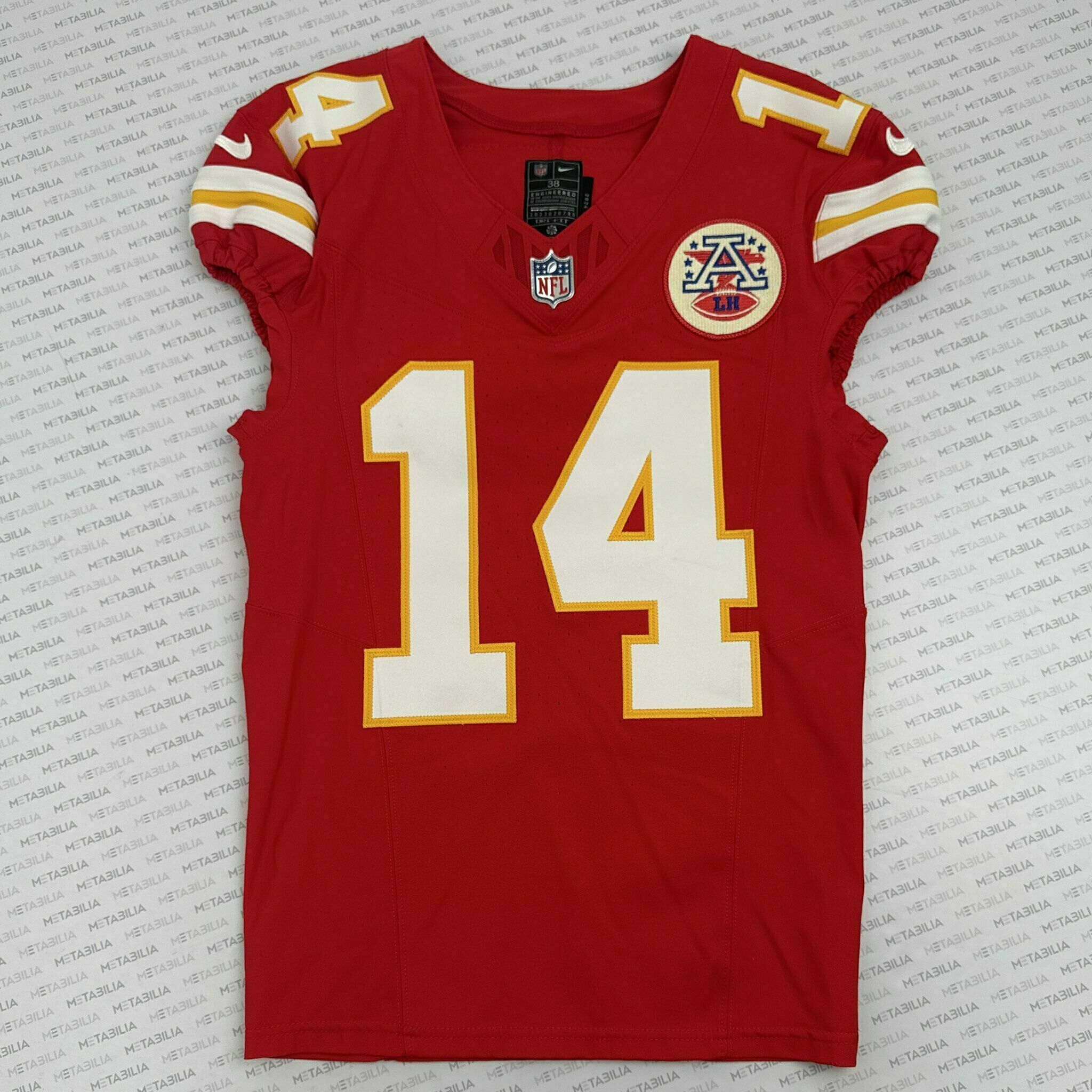 #14 Garrett Nussmeier PS3 Rookie Game-Worn Jersey vs Seahawks