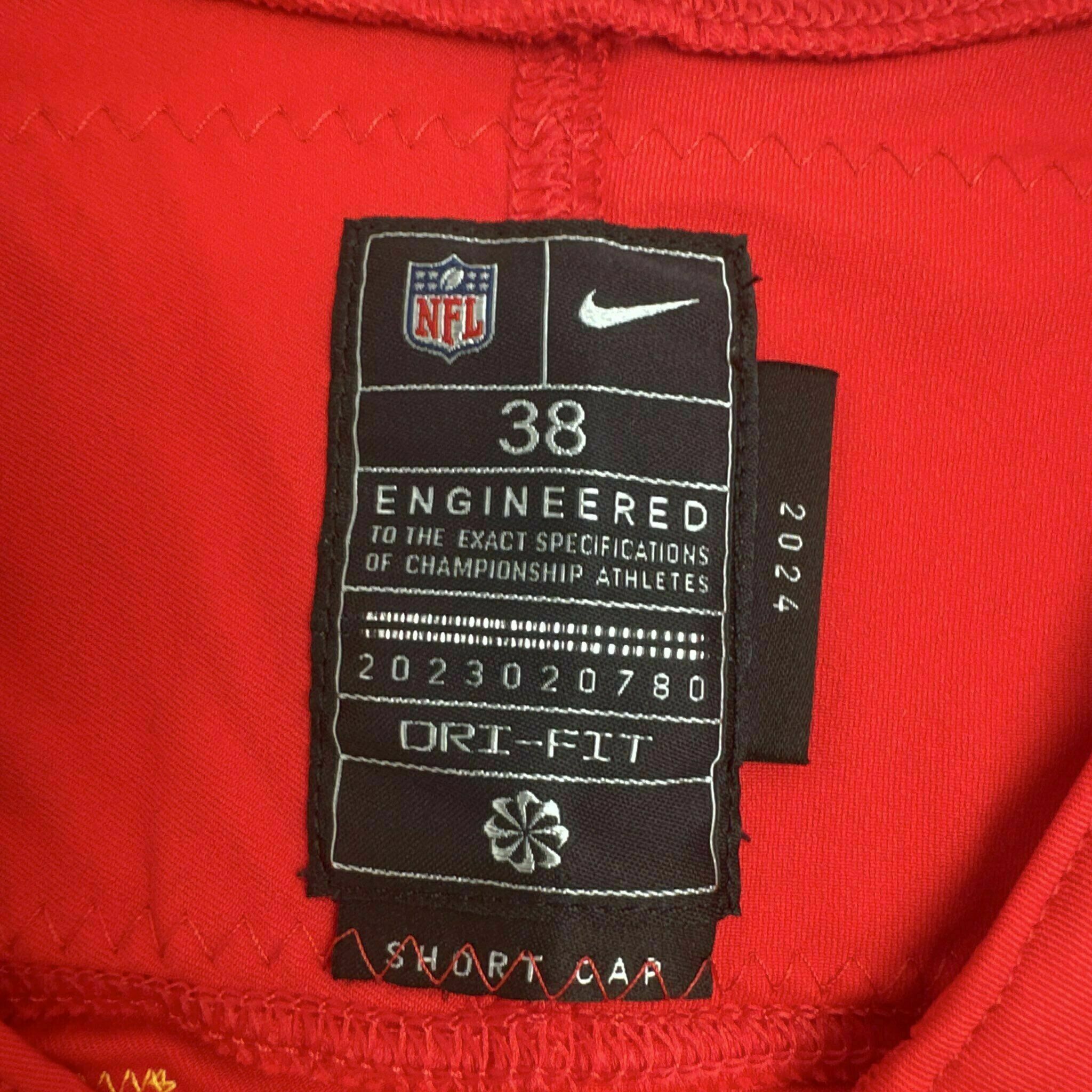 #14 Garrett Nussmeier PS3 Rookie Game-Worn Jersey vs Seahawks