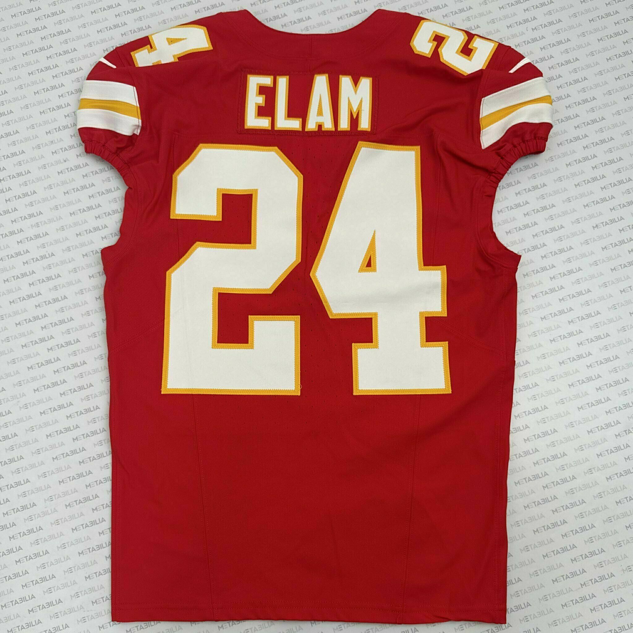 #24 Kaiir Elam PS3 Game-Worn Jersey vs Seahawks
